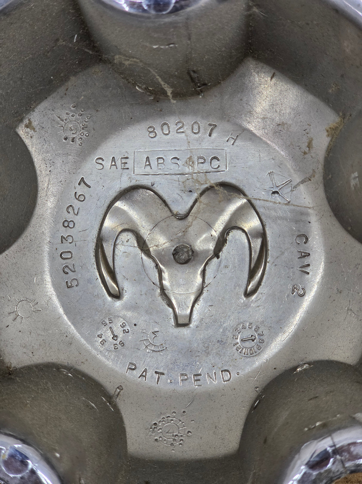 1994-2001 Dodge Ram 1500 OEM Center Wheel Cap Hub Cap 2nd Gen