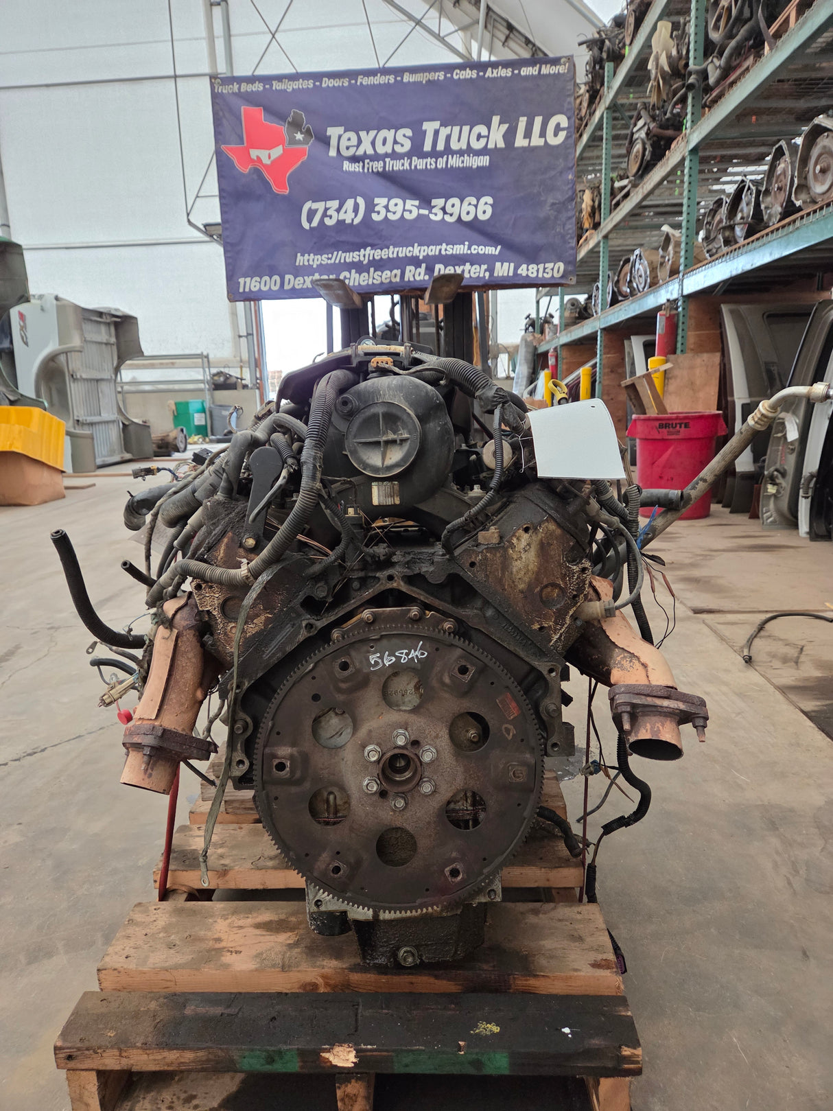 2002 Chevrolet GMC 2500 2500HD 3500HD 6.0L Engine LS Vortec Gas Engine Runs Good