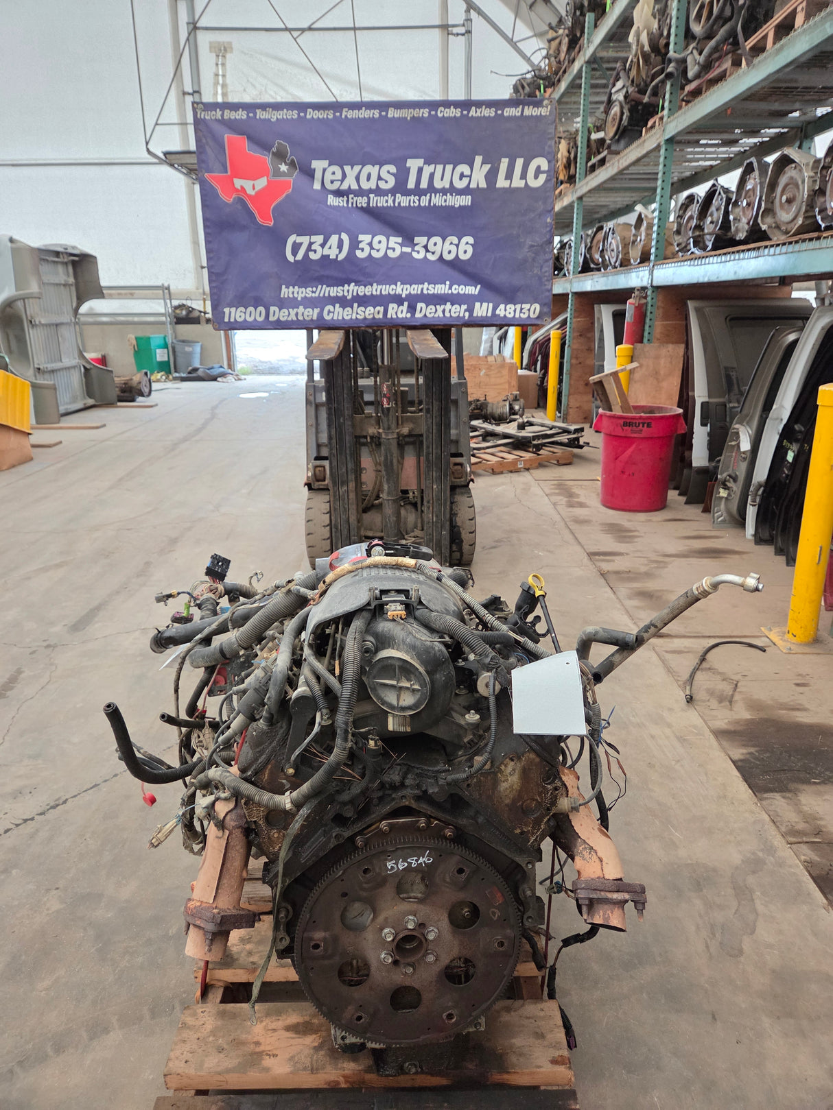 2002 Chevrolet GMC 2500 2500HD 3500HD 6.0L Engine LS Vortec Gas Engine Runs Good