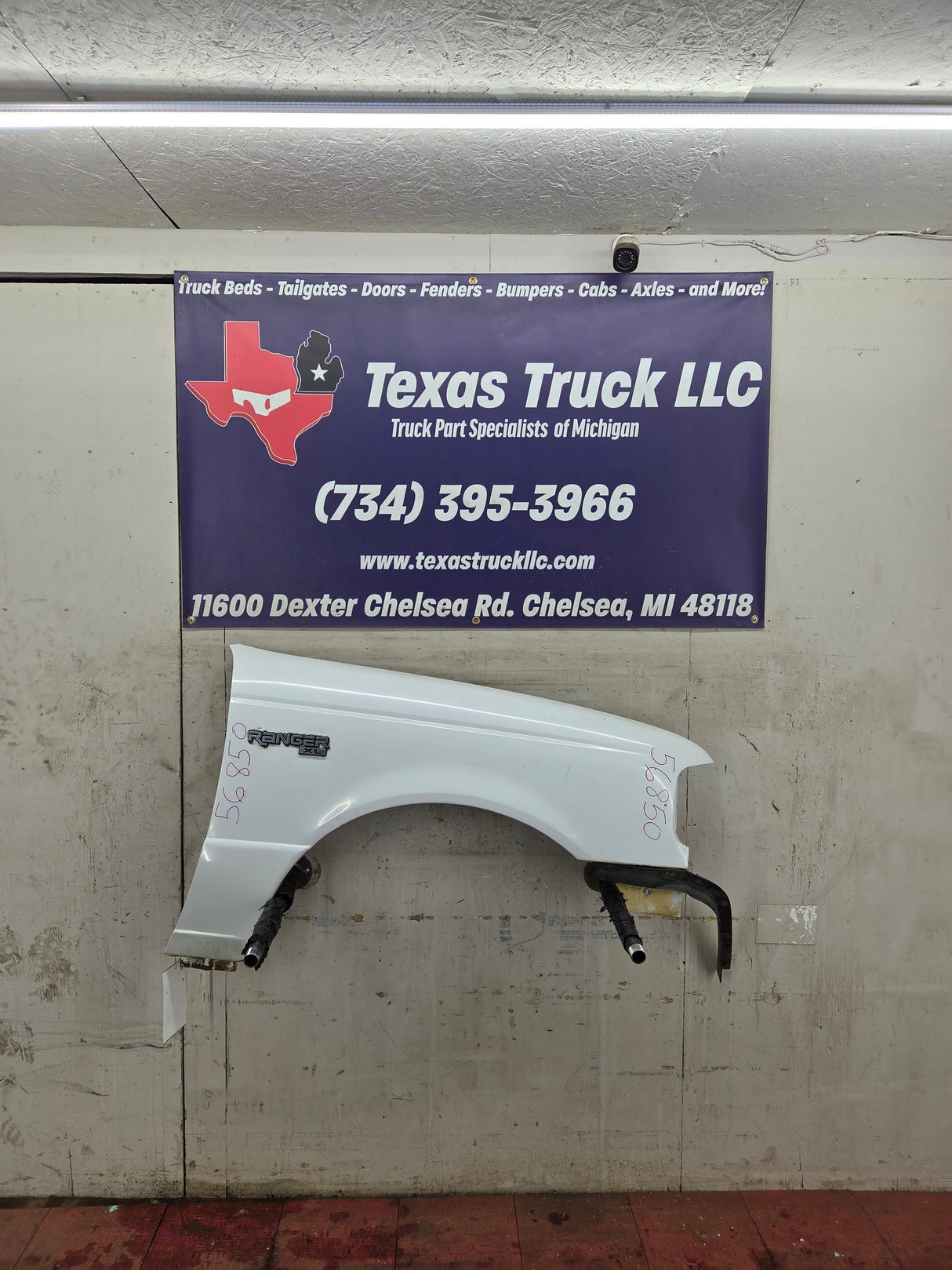 1993-1997 Ford Ranger Passenger Side Front Fender RH