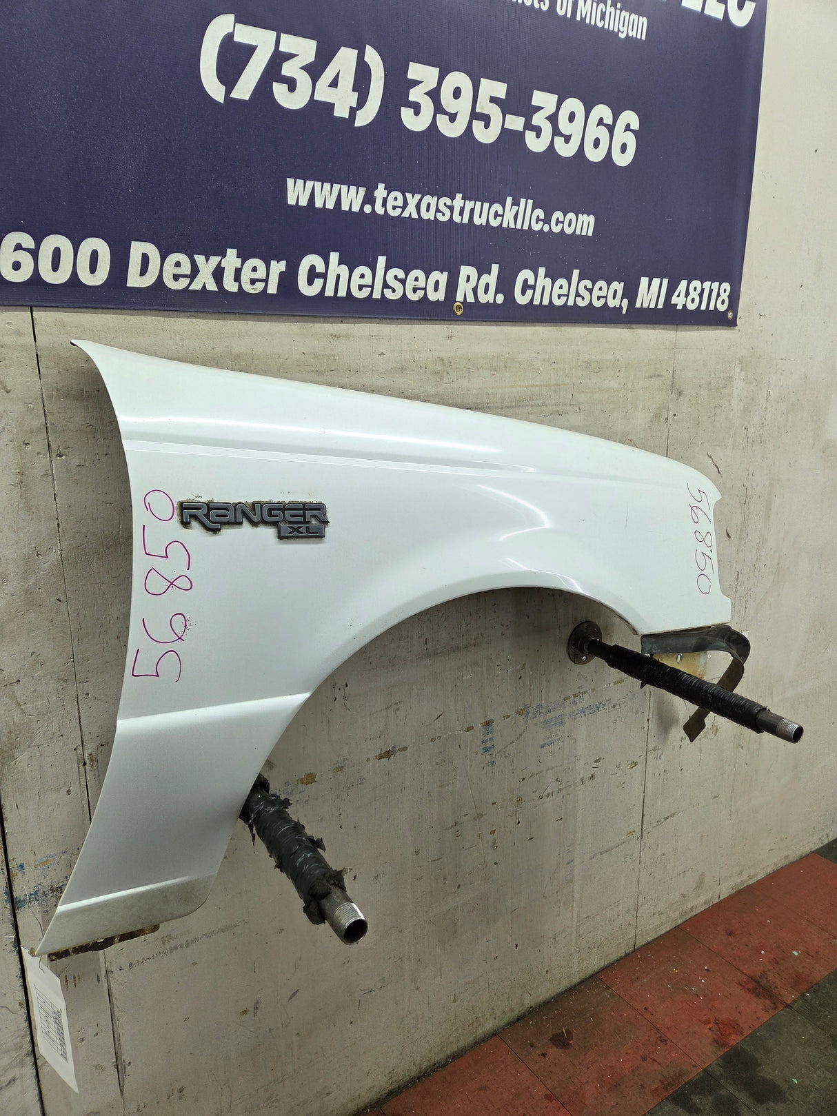 1993-1997 Ford Ranger Passenger Side Front Fender RH