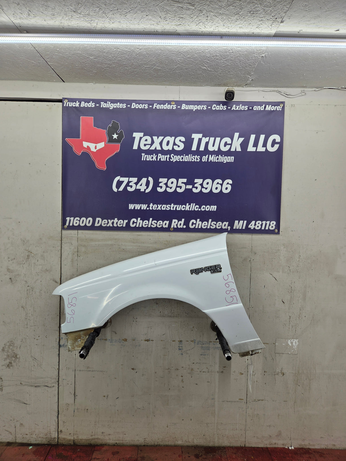 1993-1997 Ford Ranger Driver Side Front Fender LH