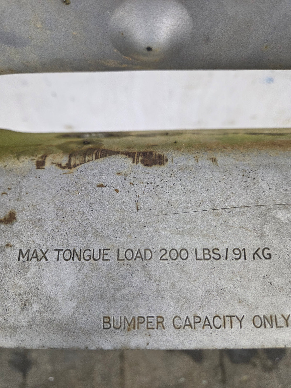 1993-2011 Ford Ranger OEM Rear Bumper