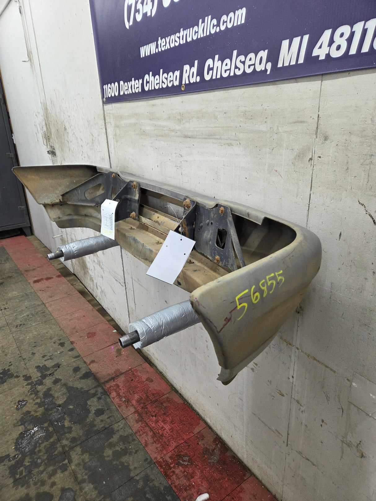 1993-1997 Ford Ranger Front Bumper - Painted