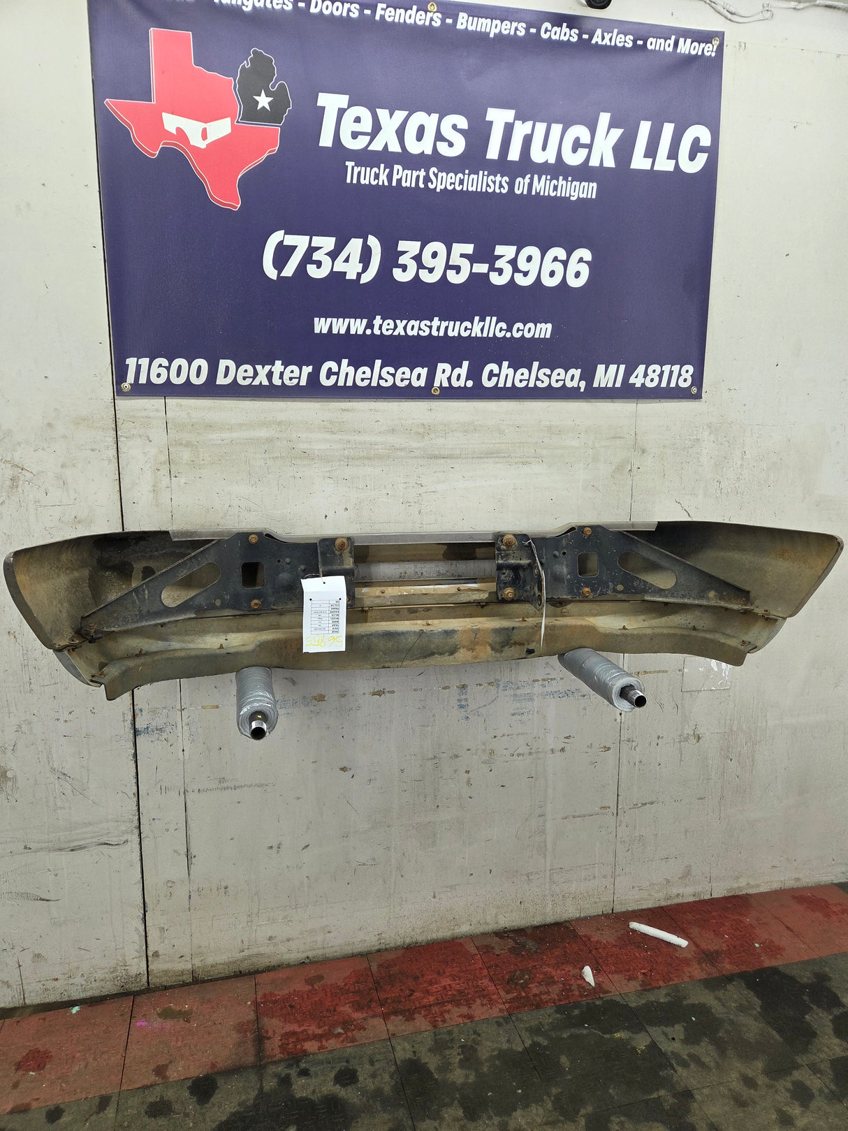 1993-1997 Ford Ranger Front Bumper - Painted