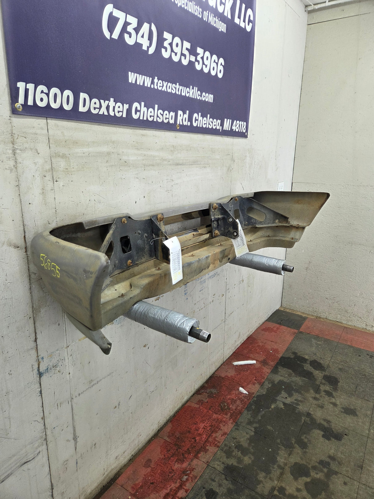 1993-1997 Ford Ranger Front Bumper - Painted