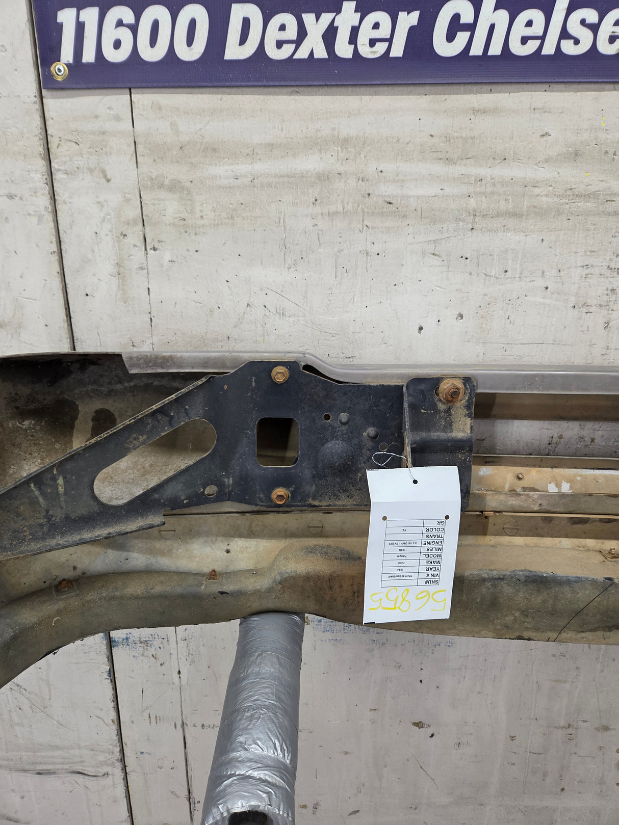 1993-1997 Ford Ranger Front Bumper - Painted