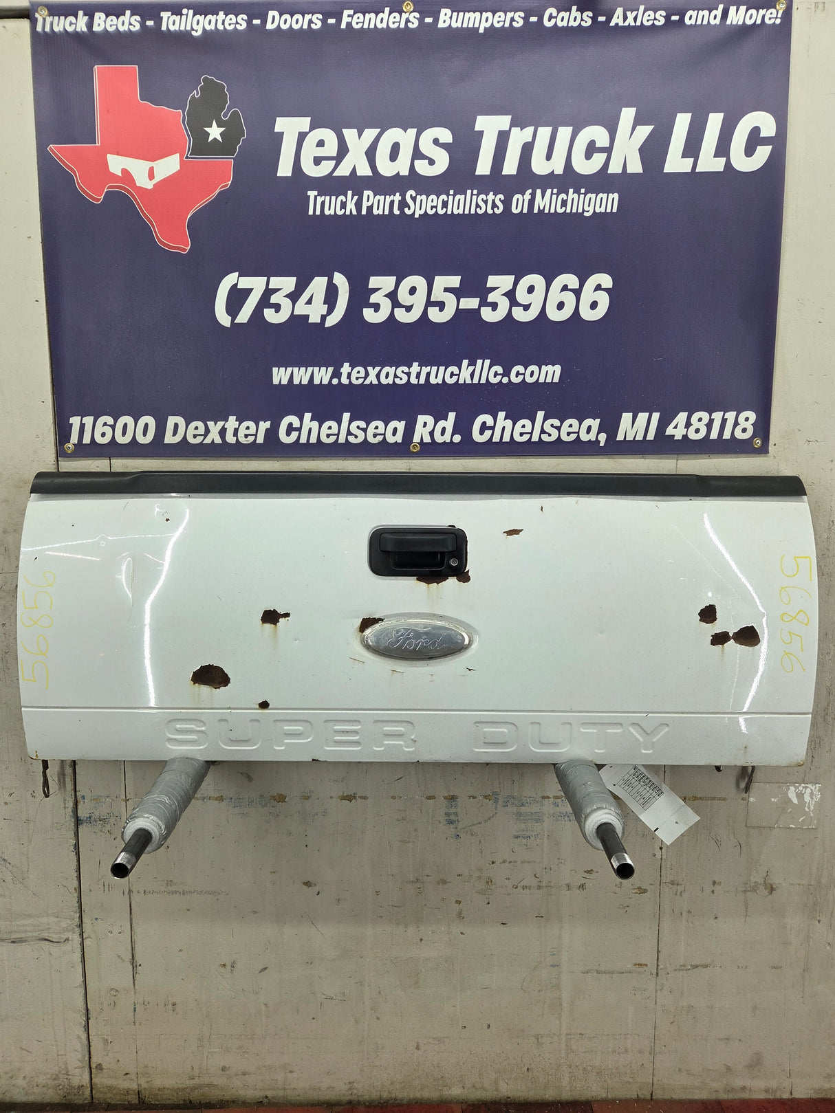 2008-2016 Ford Super Duty Tailgate F250 F350 F450 F550 - Oxford White