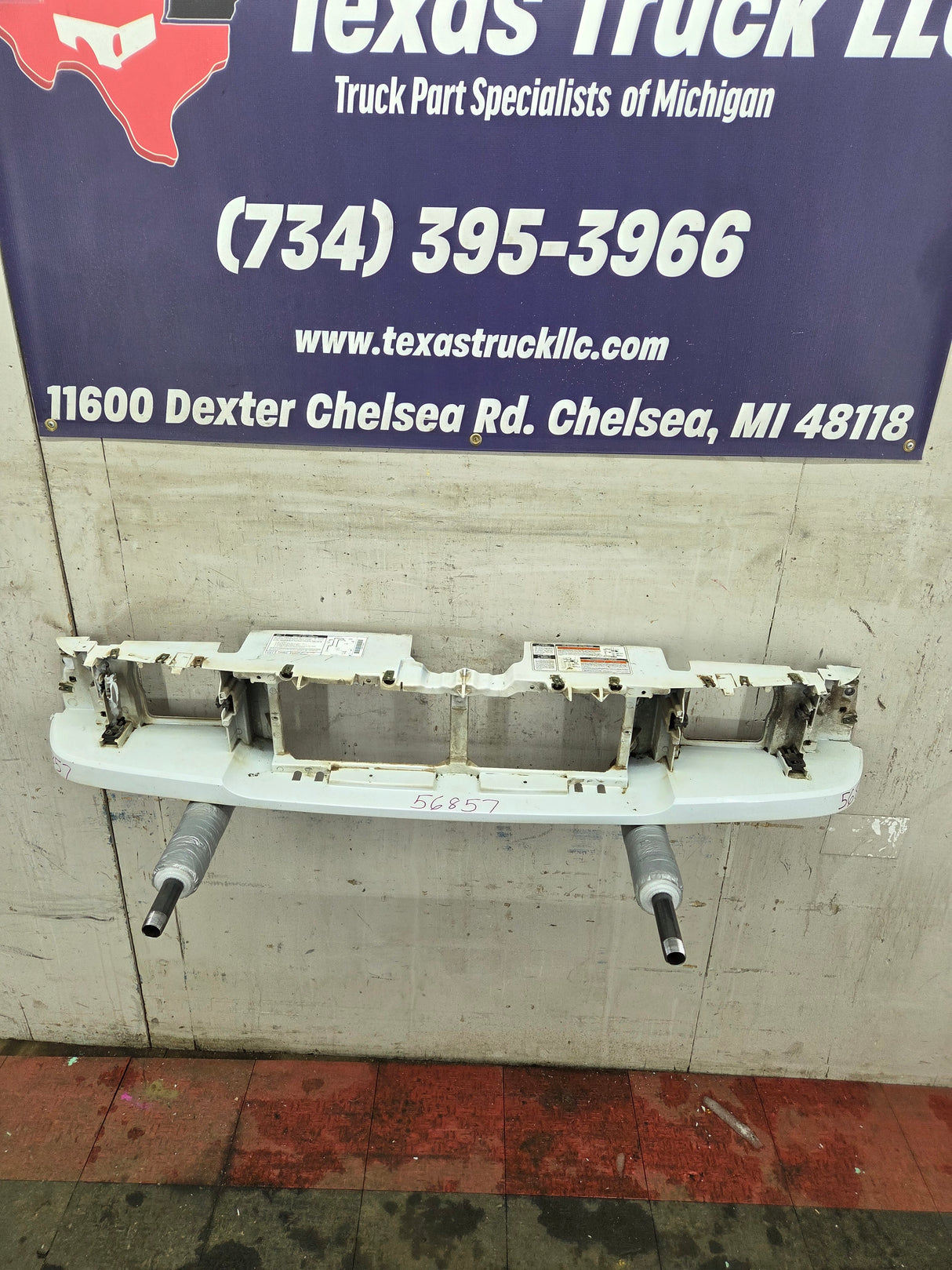 1993-1997 Ford Ranger Front Header Panel Grill Core Support