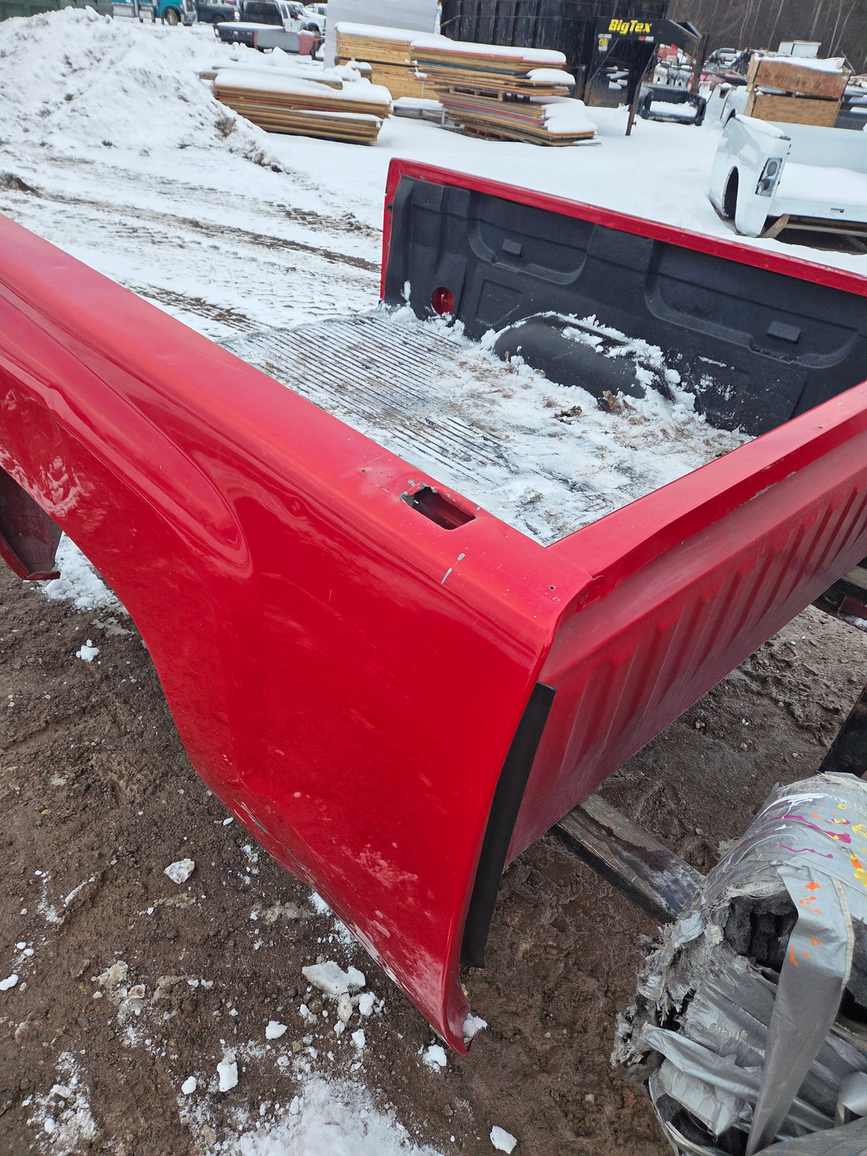 2007-2013 Chevrolet Silverado 1500 2500 3500 HD 6' 6" Short Truck Bed - Red