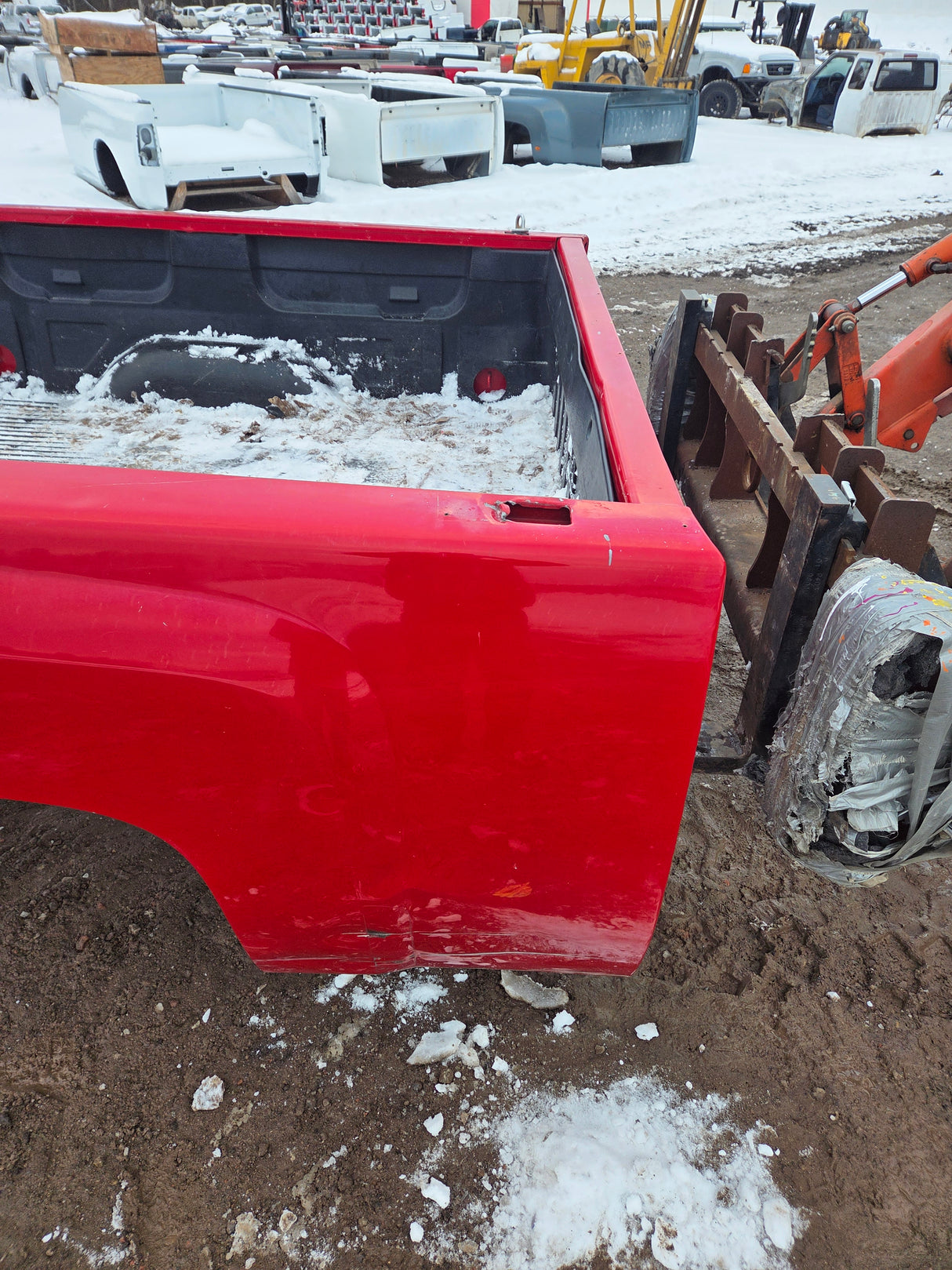 2007-2013 Chevrolet Silverado 1500 2500 3500 HD 6' 6" Short Truck Bed - Red