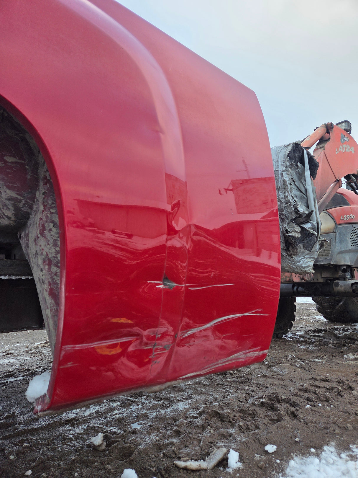 2007-2013 Chevrolet Silverado 1500 2500 3500 HD 6' 6" Short Truck Bed - Red