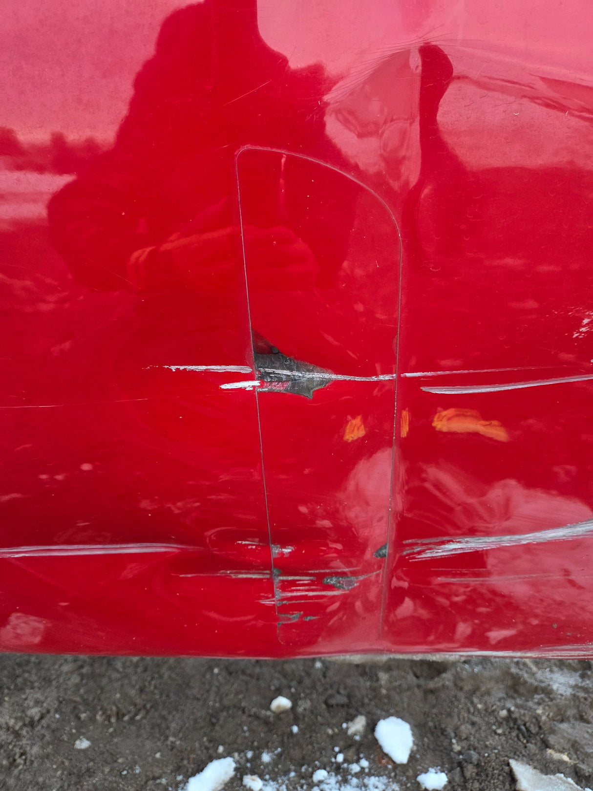 2007-2013 Chevrolet Silverado 1500 2500 3500 HD 6' 6" Short Truck Bed - Red