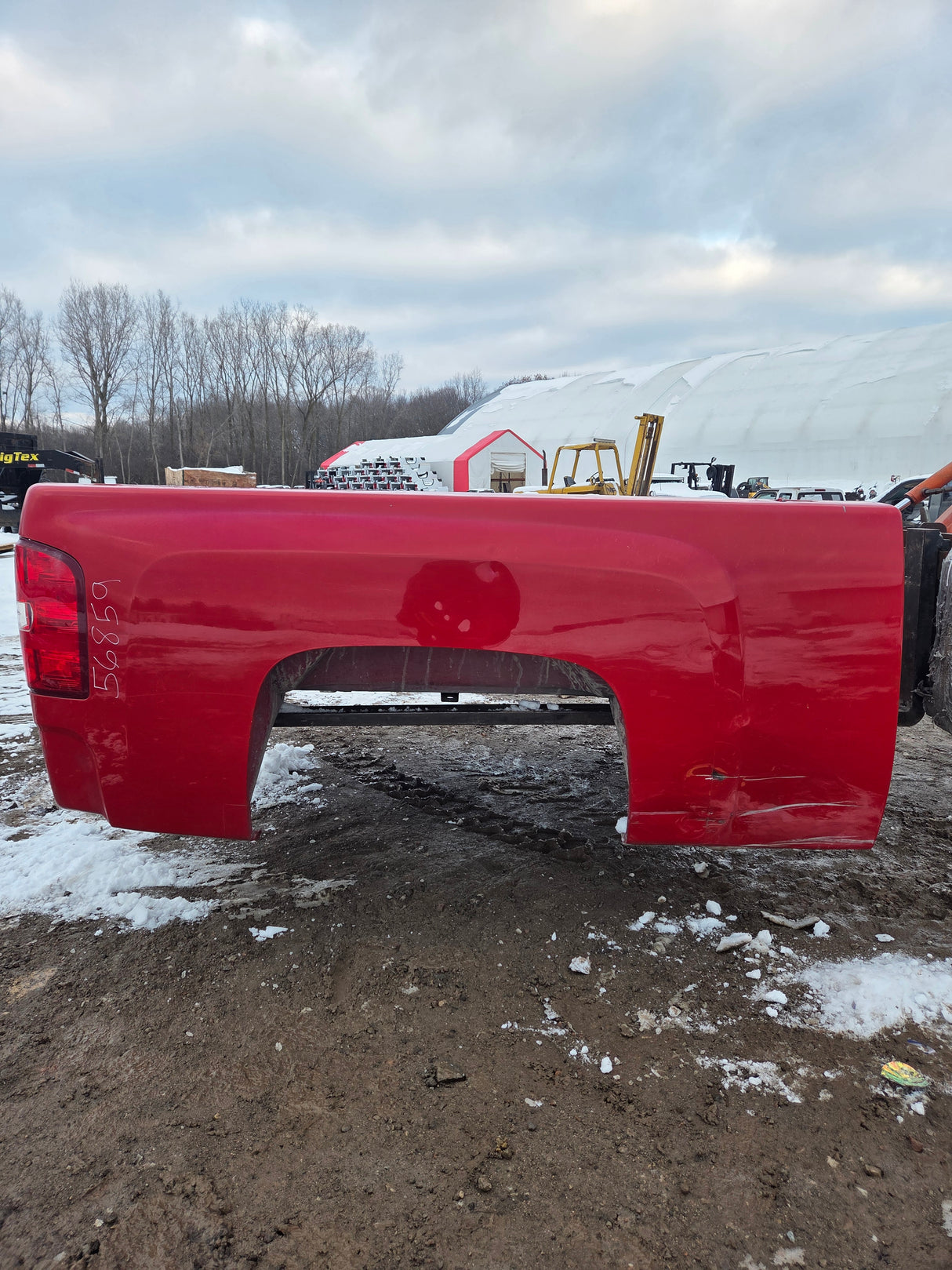 2007-2013 Chevrolet Silverado 1500 2500 3500 HD 6' 6" Short Truck Bed - Red
