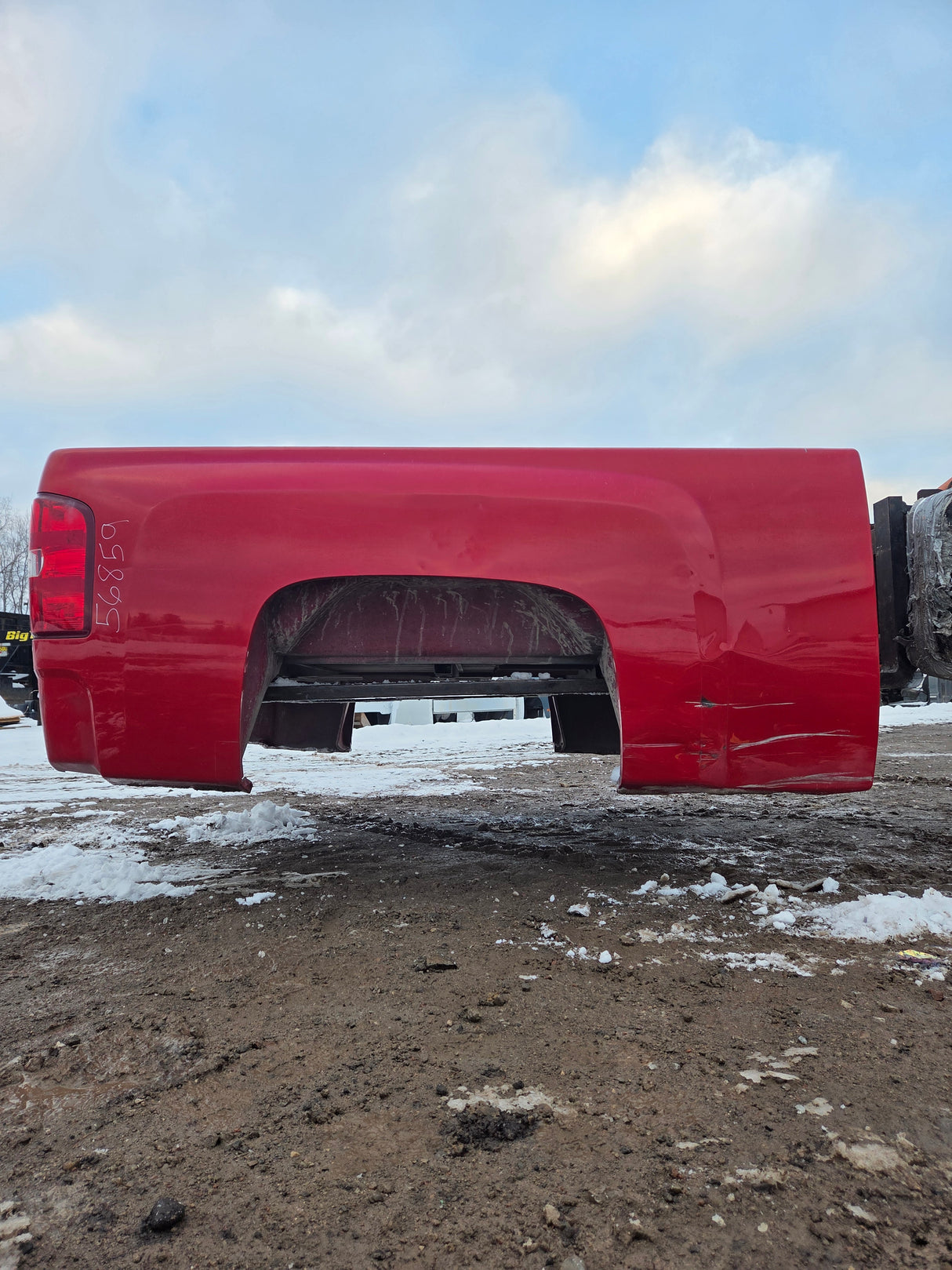 2007-2013 Chevrolet Silverado 1500 2500 3500 HD 6' 6" Short Truck Bed - Red