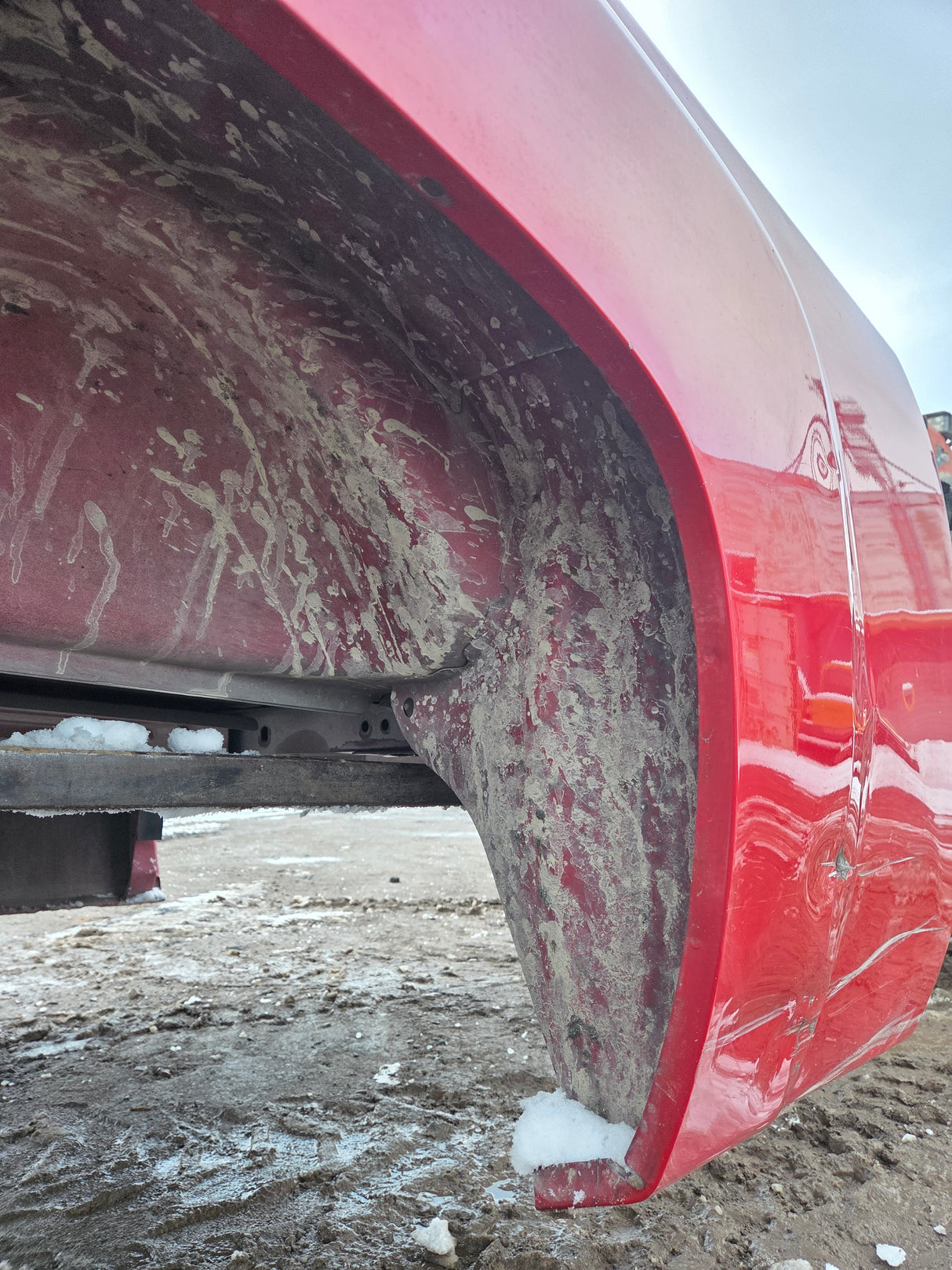 2007-2013 Chevrolet Silverado 1500 2500 3500 HD 6' 6" Short Truck Bed - Red