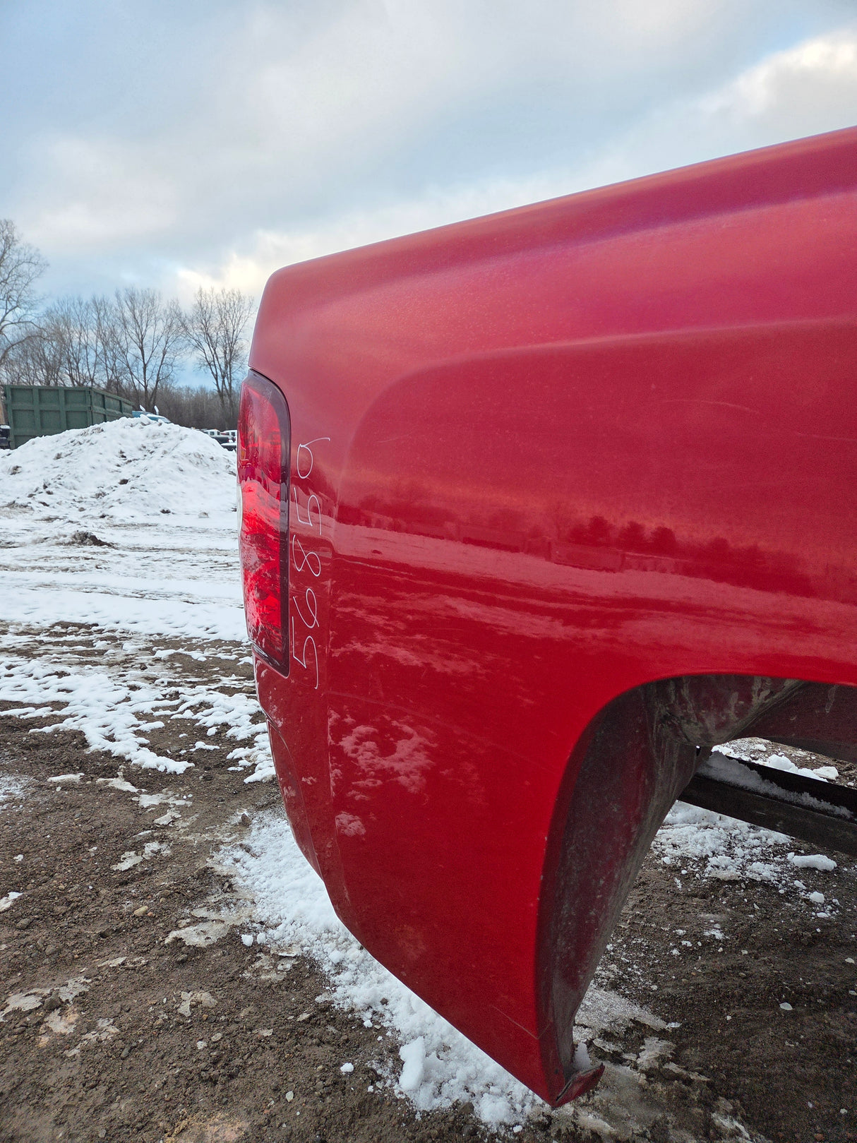 2007-2013 Chevrolet Silverado 1500 2500 3500 HD 6' 6" Short Truck Bed - Red