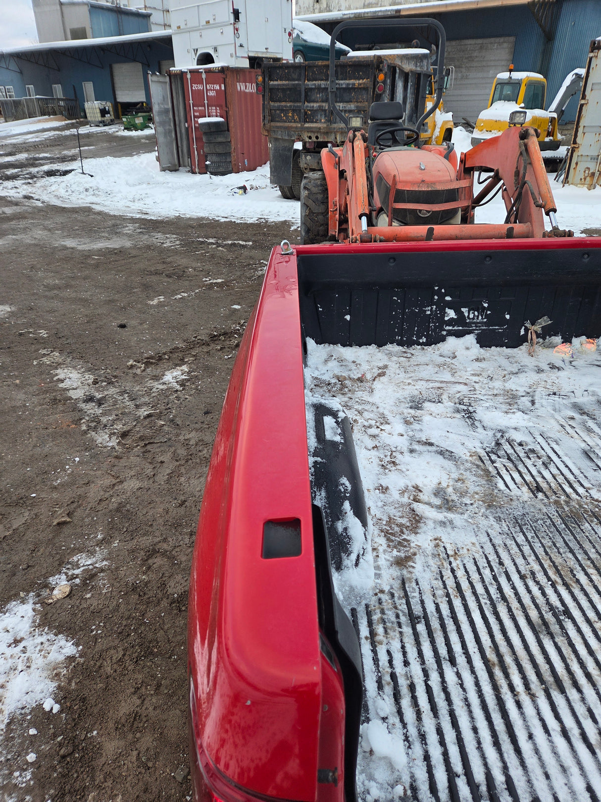 2007-2013 Chevrolet Silverado 1500 2500 3500 HD 6' 6" Short Truck Bed - Red