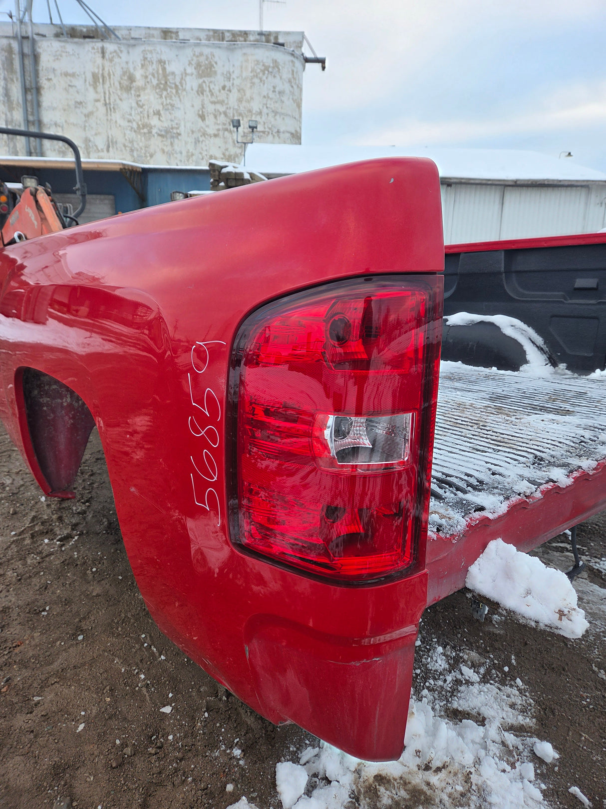 2007-2013 Chevrolet Silverado 1500 2500 3500 HD 6' 6" Short Truck Bed - Red