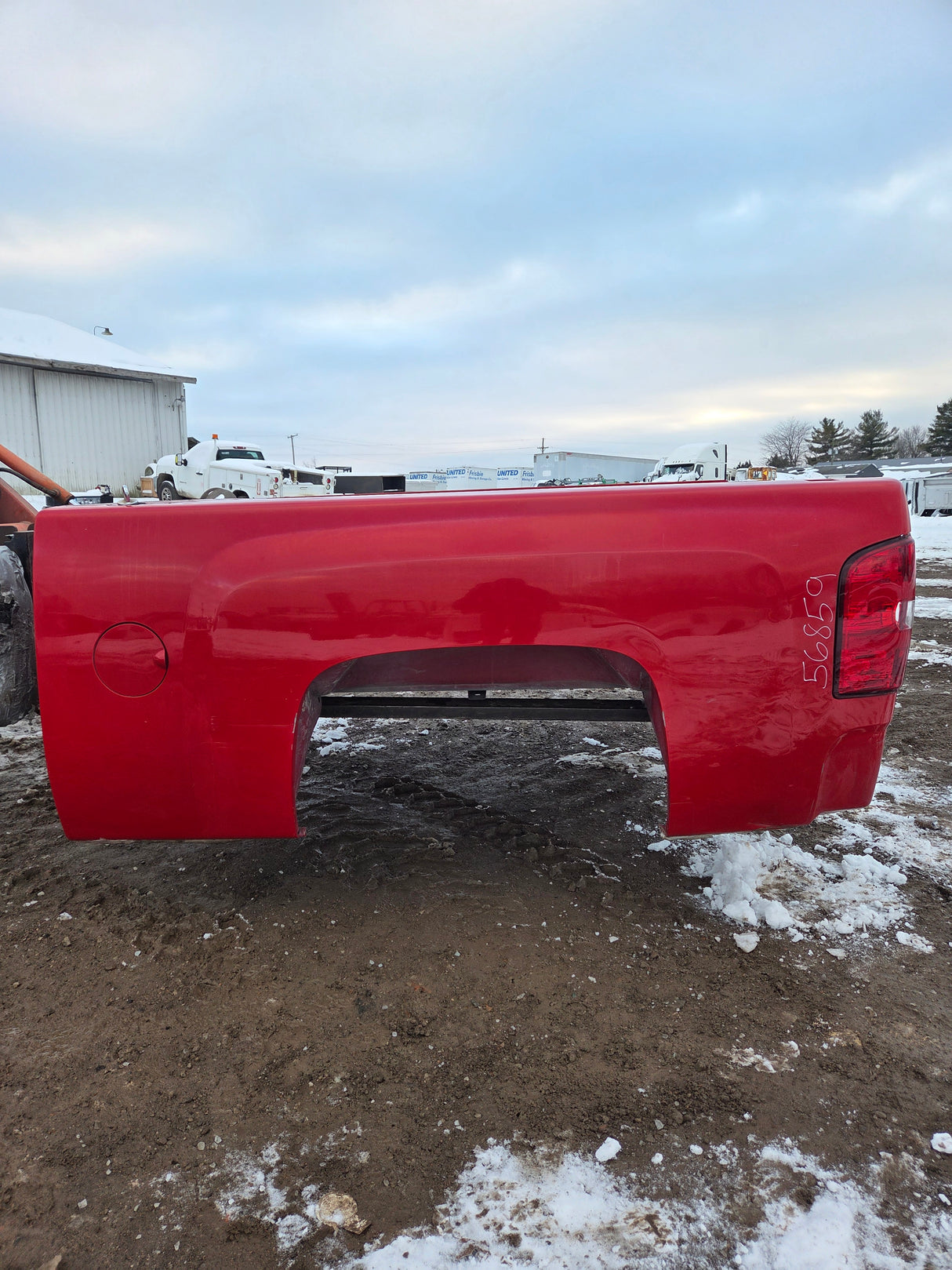 2007-2013 Chevrolet Silverado 1500 2500 3500 HD 6' 6" Short Truck Bed - Red