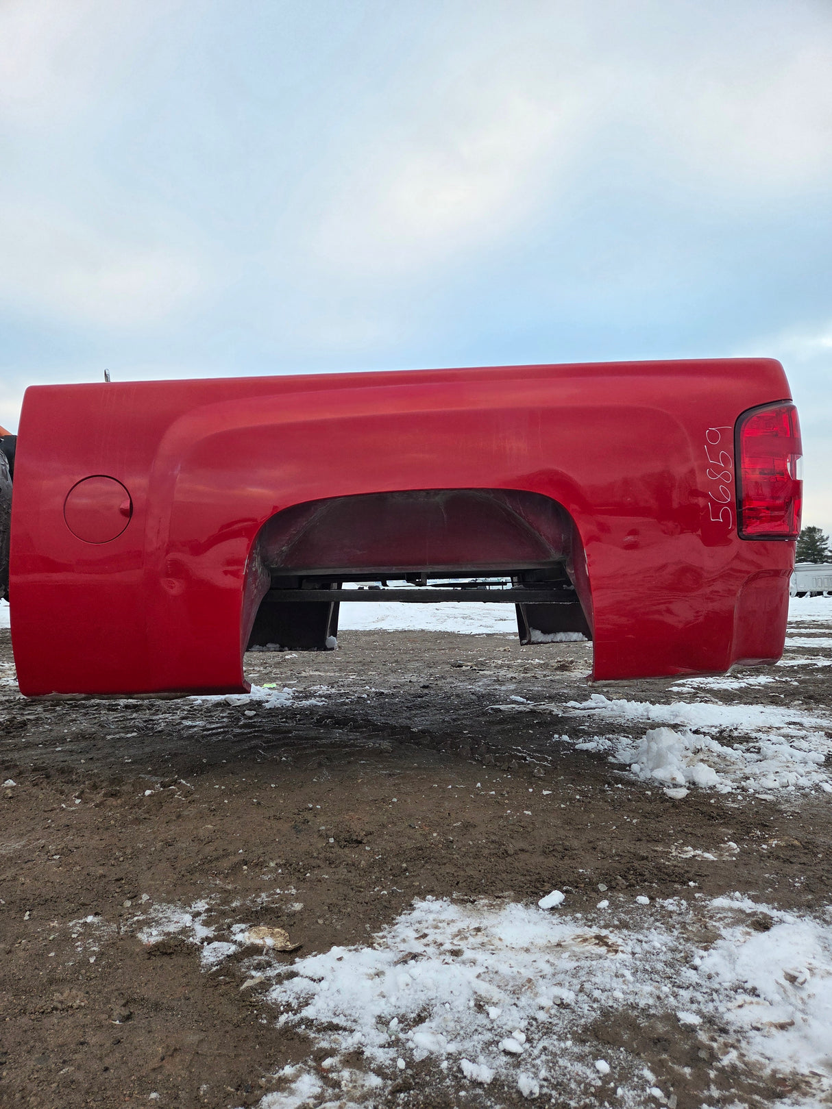 2007-2013 Chevrolet Silverado 1500 2500 3500 HD 6' 6" Short Truck Bed - Red