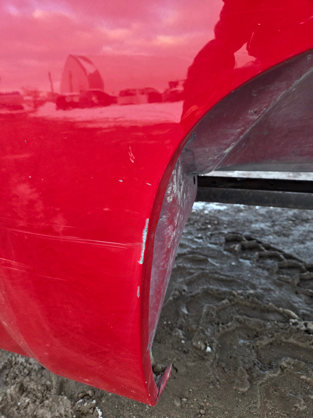 2007-2013 Chevrolet Silverado 1500 2500 3500 HD 6' 6" Short Truck Bed - Red