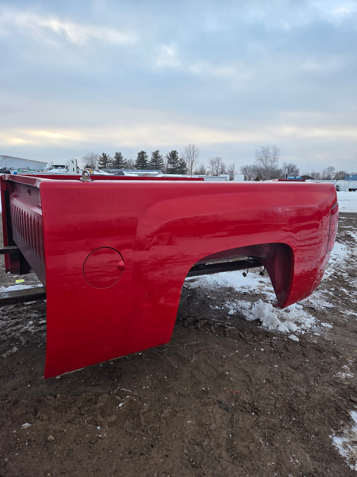 2007-2013 Chevrolet Silverado 1500 2500 3500 HD 6' 6" Short Truck Bed - Red