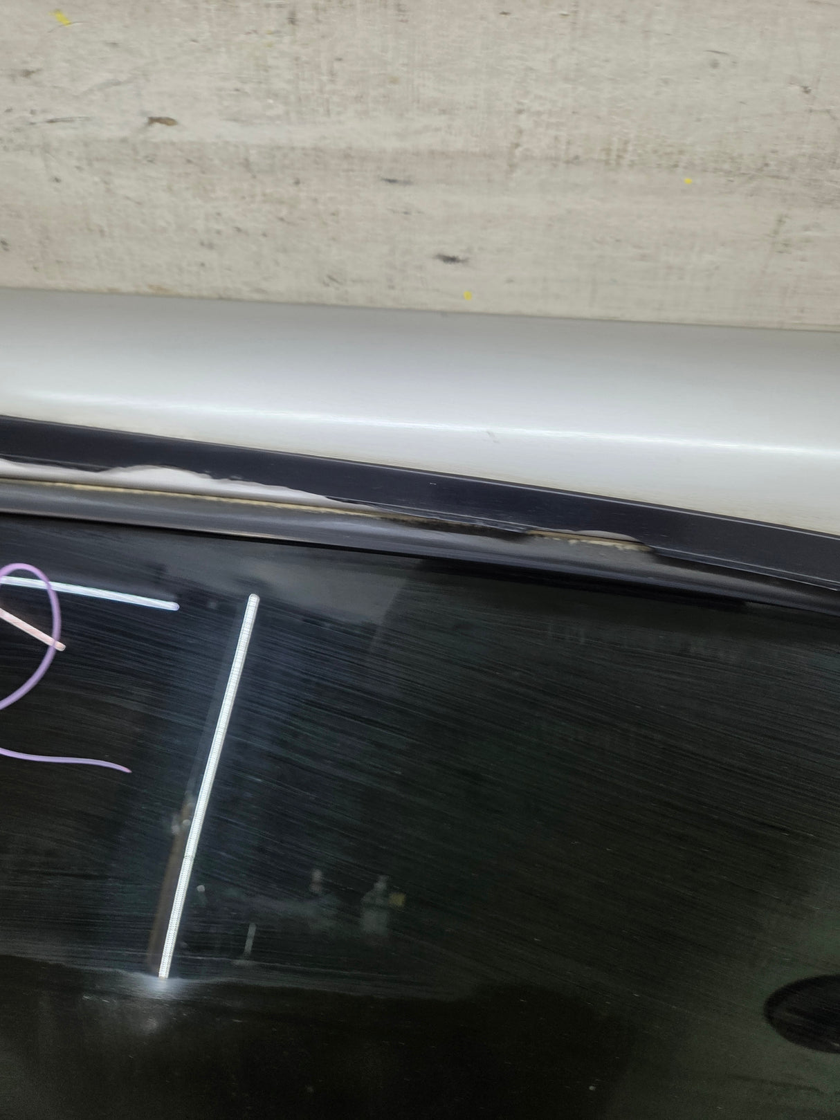 1999-2007 Chevrolet Silverado / GMC Sierra 1500 2500 3500 HD Rear Driver side LH Crew Cab rear door - Fine Silver Birch Metallic