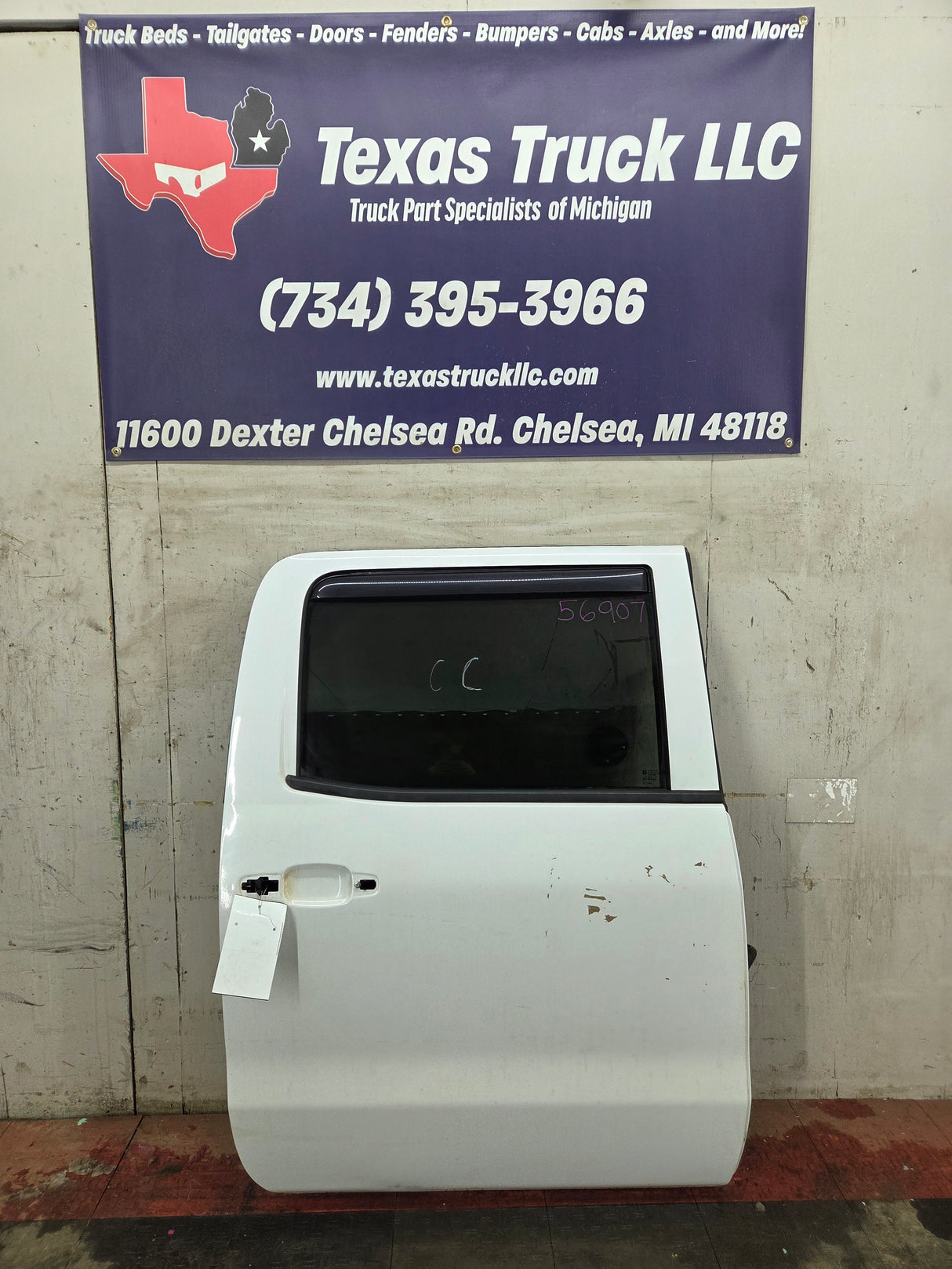 2014-2019 Chevrolet Silverado / GMC Sierra RH Rear Passenger Side Crew Cab Door 1500 2500 3500 HD