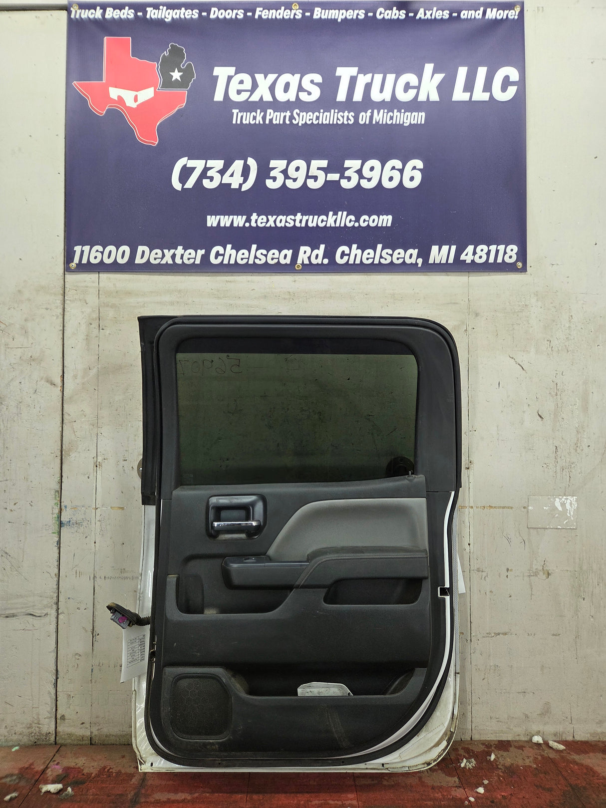 2014-2019 Chevrolet Silverado / GMC Sierra RH Rear Passenger Side Crew Cab Door 1500 2500 3500 HD