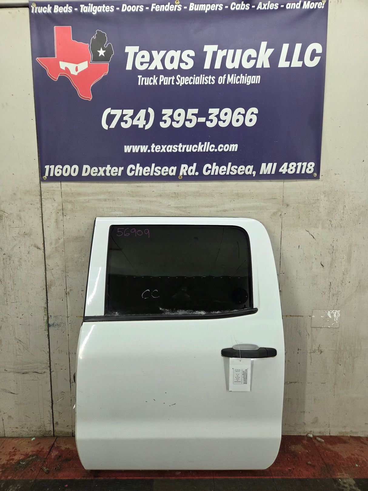 2014-2019 Chevrolet Silverado / GMC Sierra LH Rear Driver Side Crew Cab Door 1500 2500 3500 HD