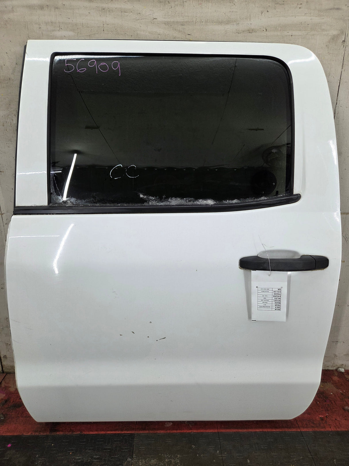 2014-2019 Chevrolet Silverado / GMC Sierra LH Rear Driver Side Crew Cab Door 1500 2500 3500 HD