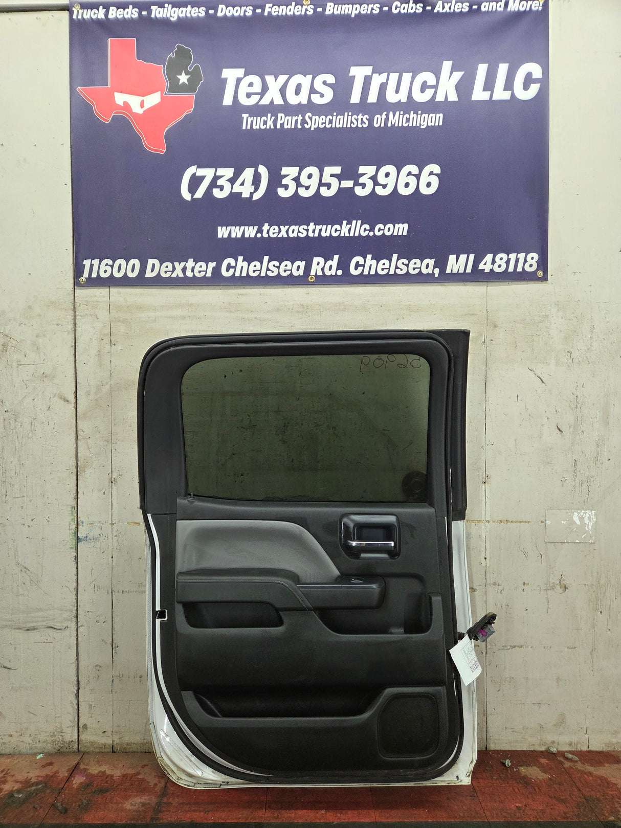 2014-2019 Chevrolet Silverado / GMC Sierra LH Rear Driver Side Crew Cab Door 1500 2500 3500 HD