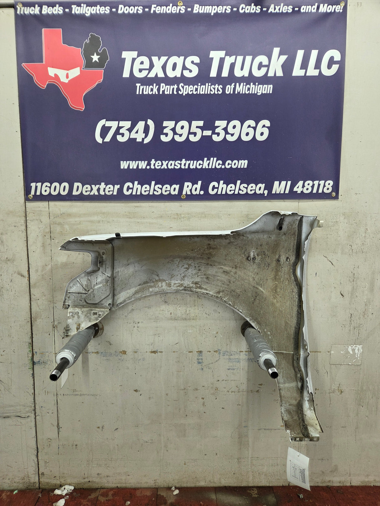 2015-2020 Ford F150 RH Passenger Fender - Oxford White