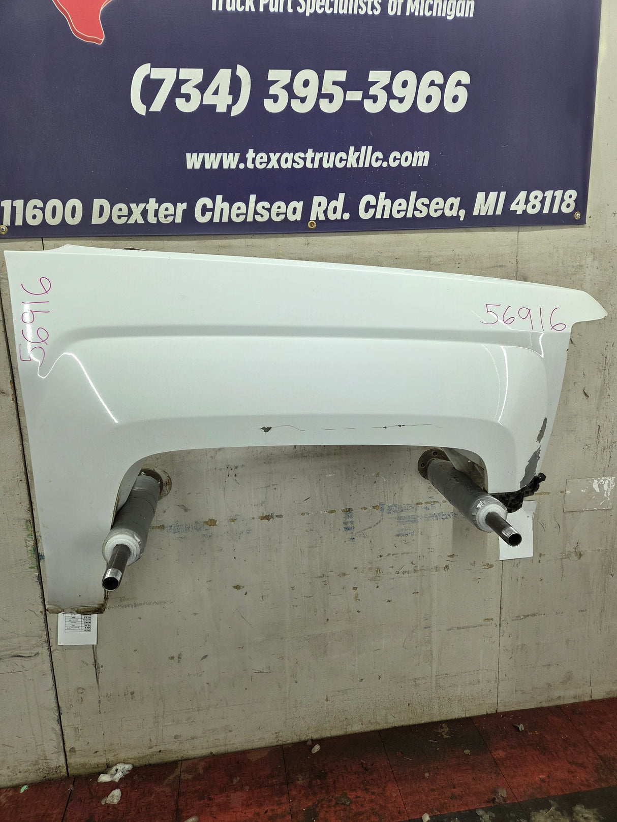 2014-2019 Chevrolet Silverado Passenger Side Front RH Fender 1500 2500 3500 HD