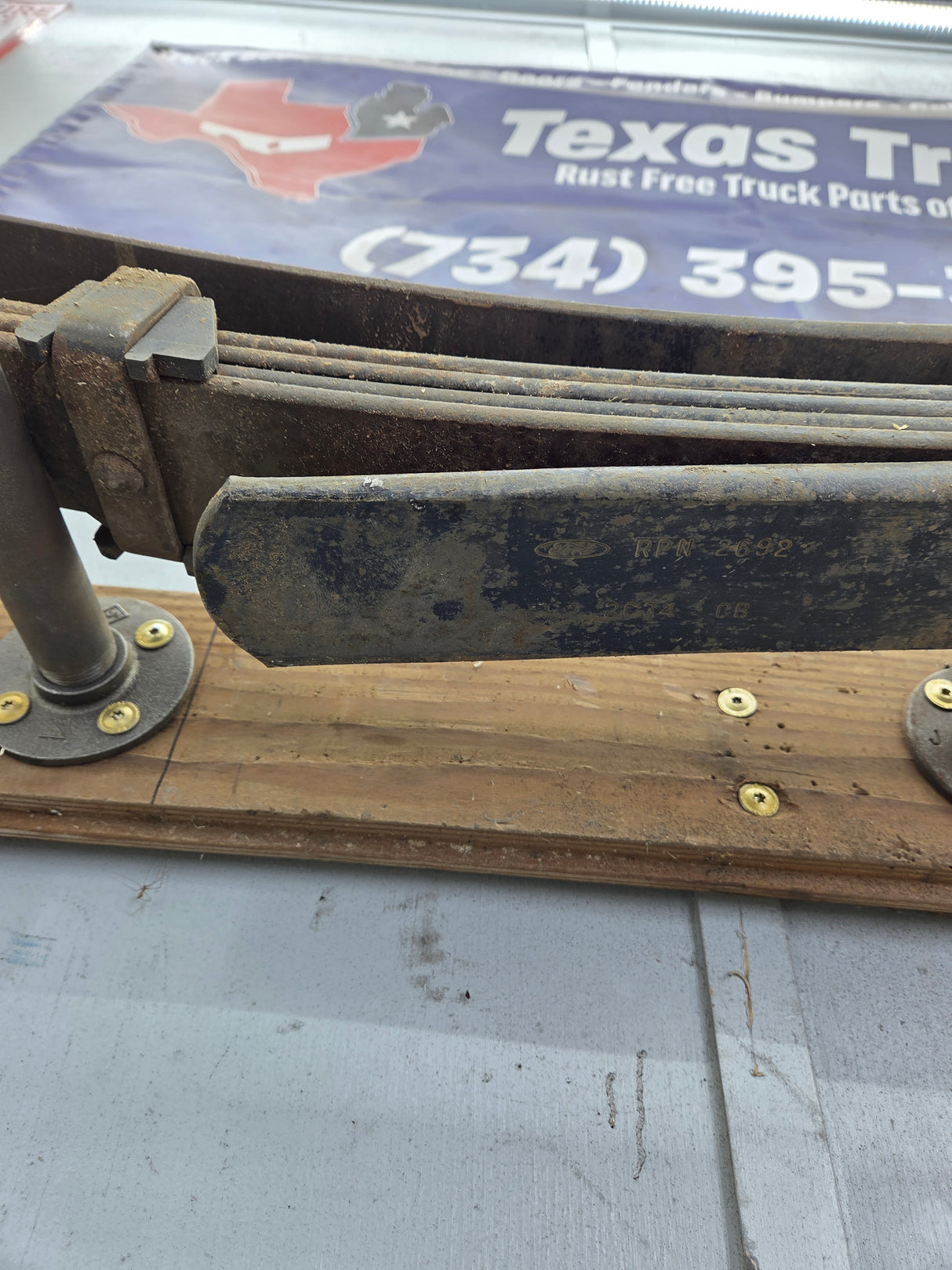 1999-2007 Ford F250 F350 Super Duty Rear Leaf Spring - 1