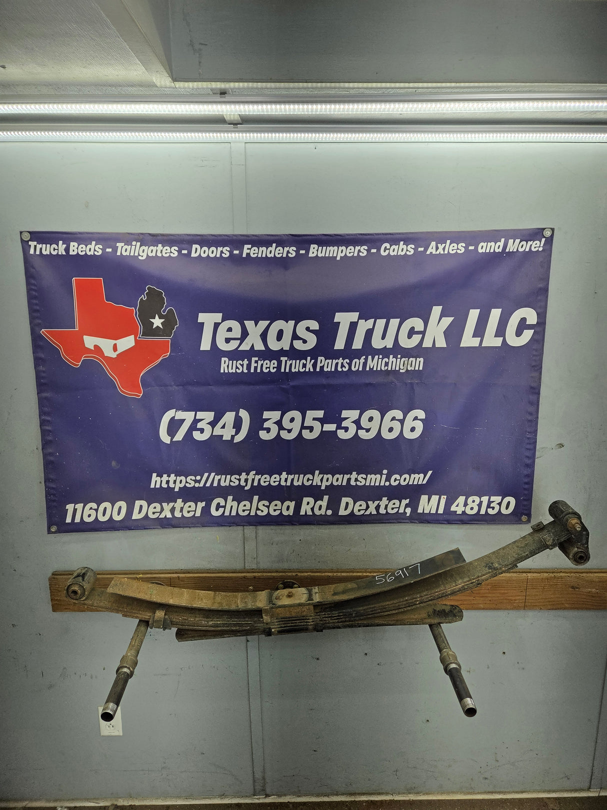 1999-2007 Ford F250 F350 Super Duty Rear Leaf Spring - 1