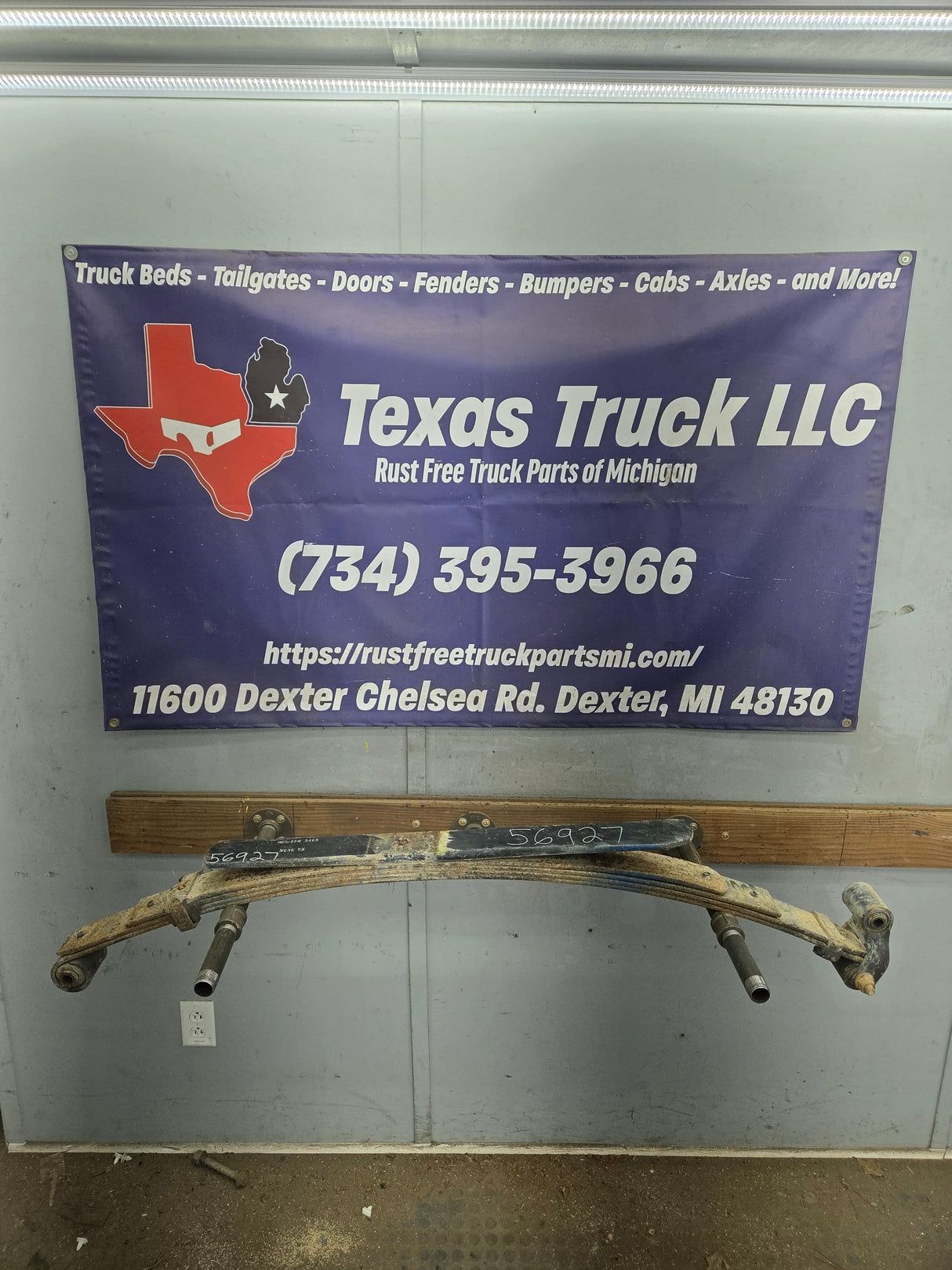 1999-2007 Ford F250 F350 Super Duty Rear Leaf Spring - 1