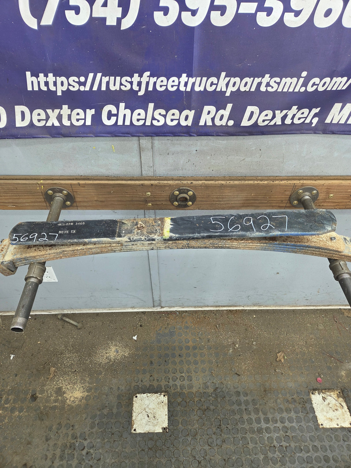 1999-2007 Ford F250 F350 Super Duty Rear Leaf Spring - 1