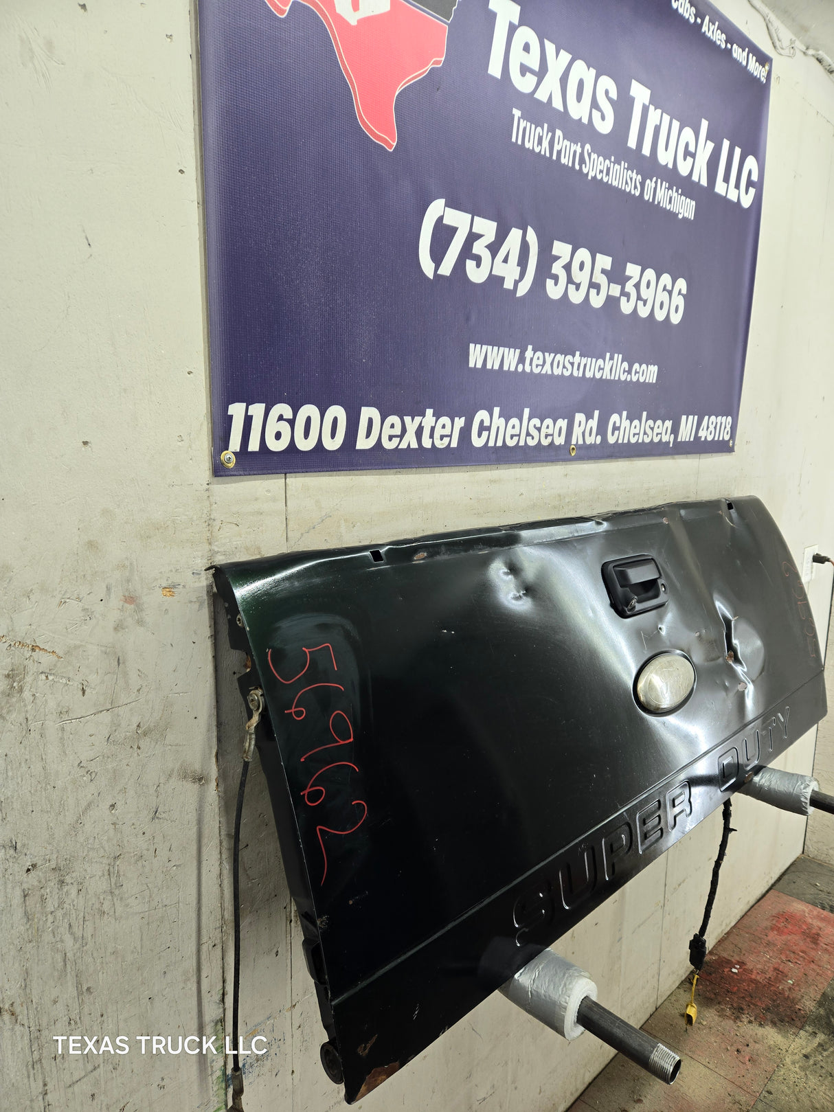 2008-2016 Ford Super Duty Tailgate F250 F350 F450 F550 - Dark Green