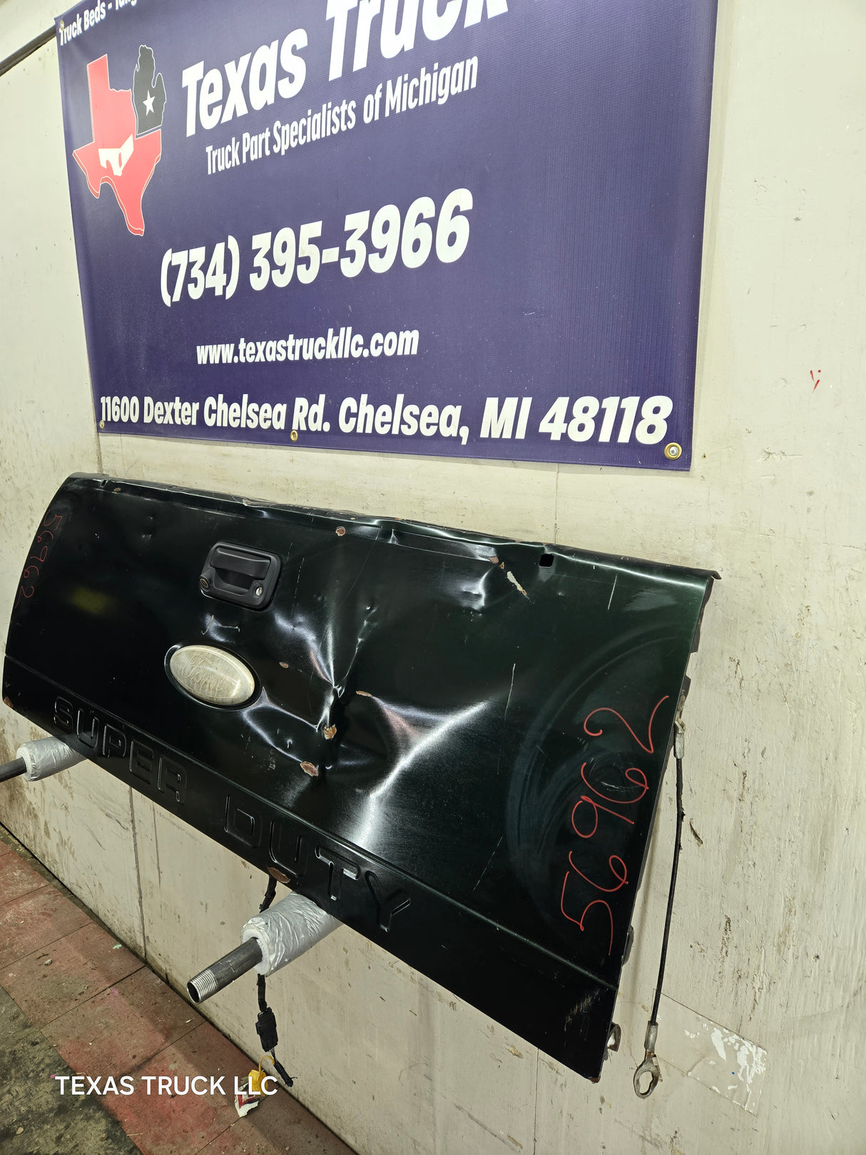 2008-2016 Ford Super Duty Tailgate F250 F350 F450 F550 - Dark Green