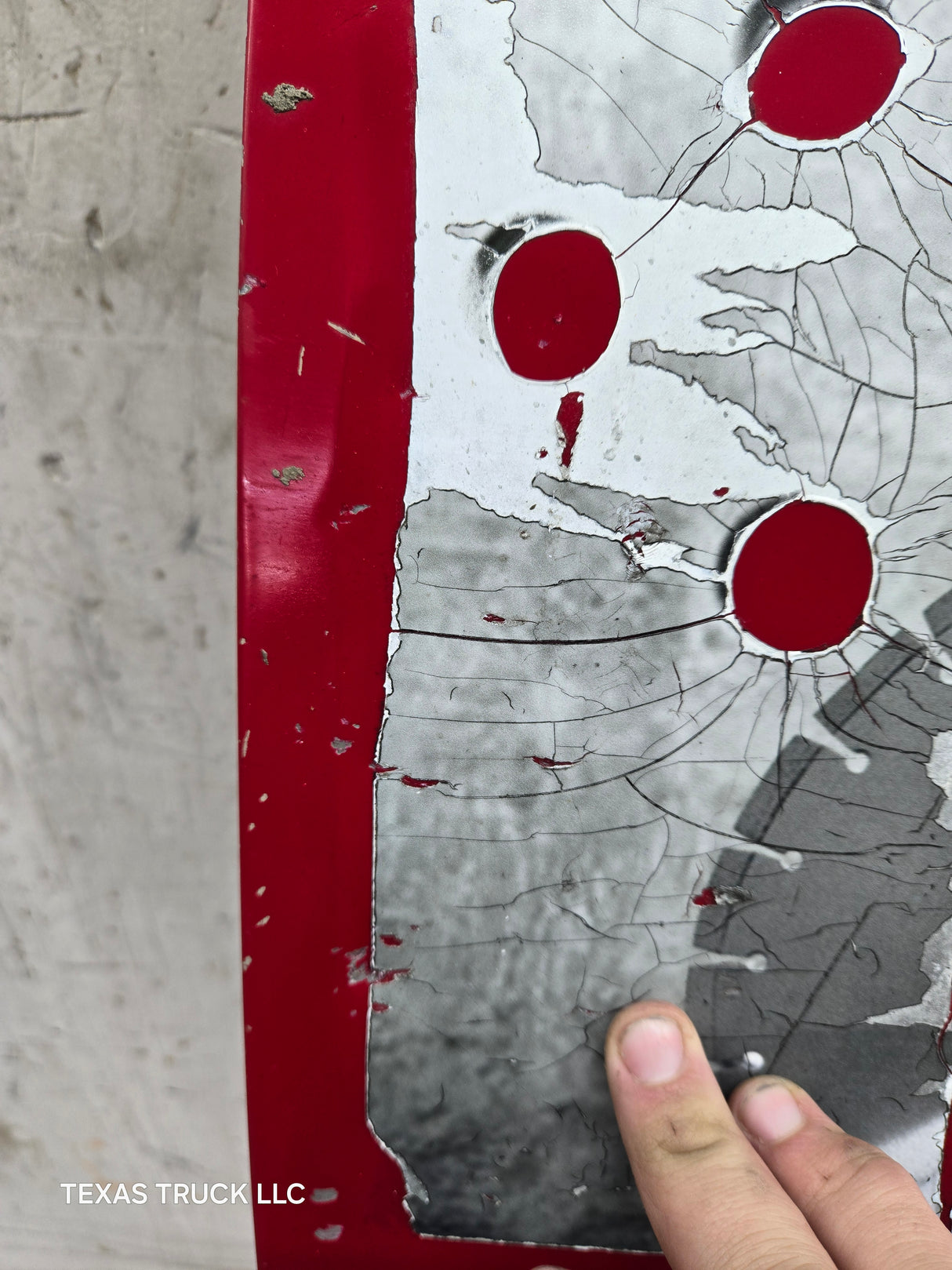 2008-2016 Ford Super Duty Tailgate F250 F350 F450 F550 - Red