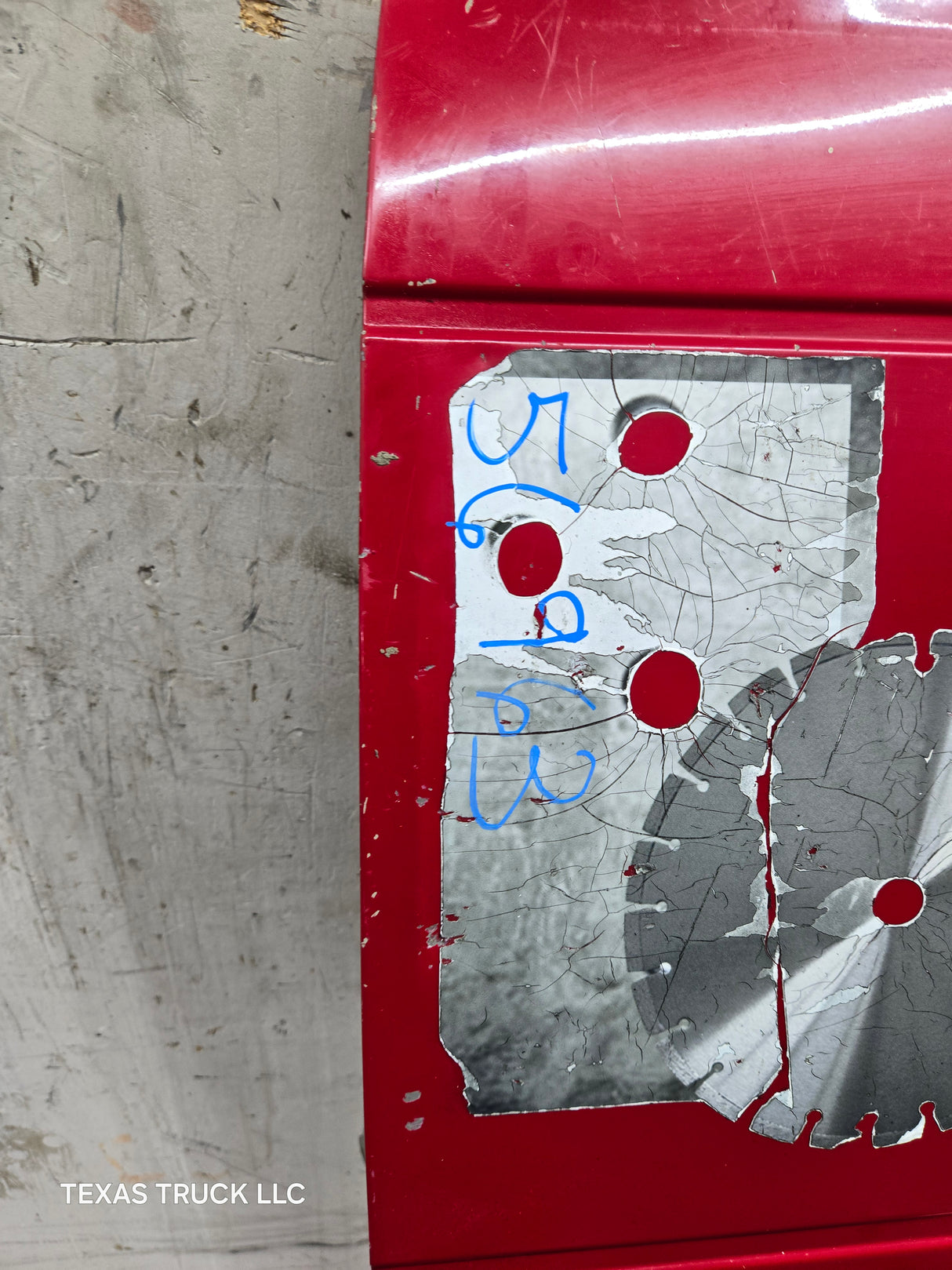 2008-2016 Ford Super Duty Tailgate F250 F350 F450 F550 - Red