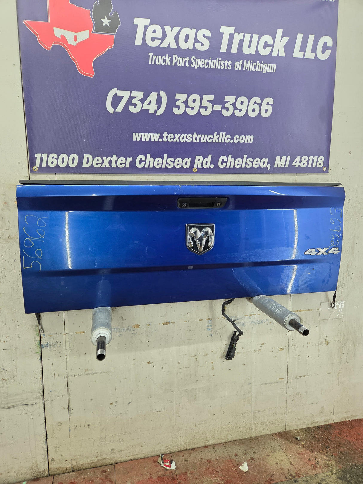 2009-2018 Dodge Ram 4th Gen 1500 2500 3500 Tailgate