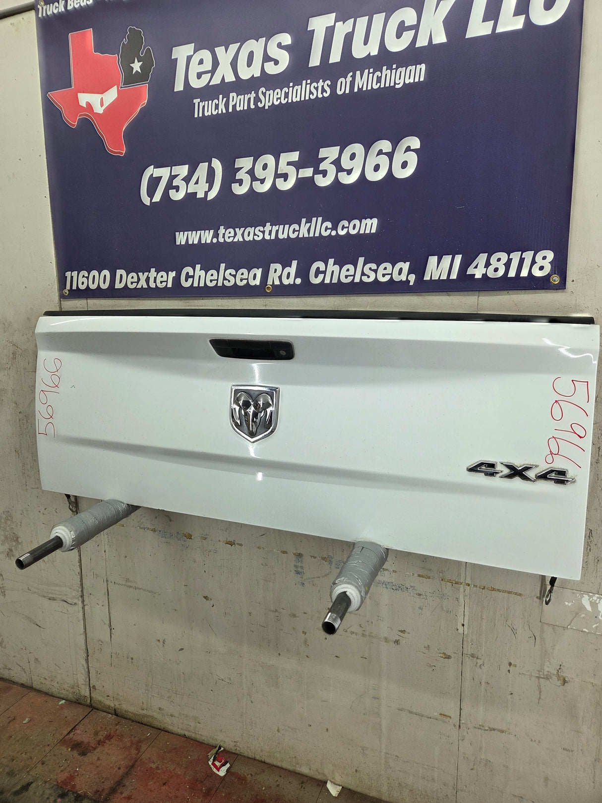 2009-2018 Dodge Ram 4th Gen 1500 2500 3500 Tailgate