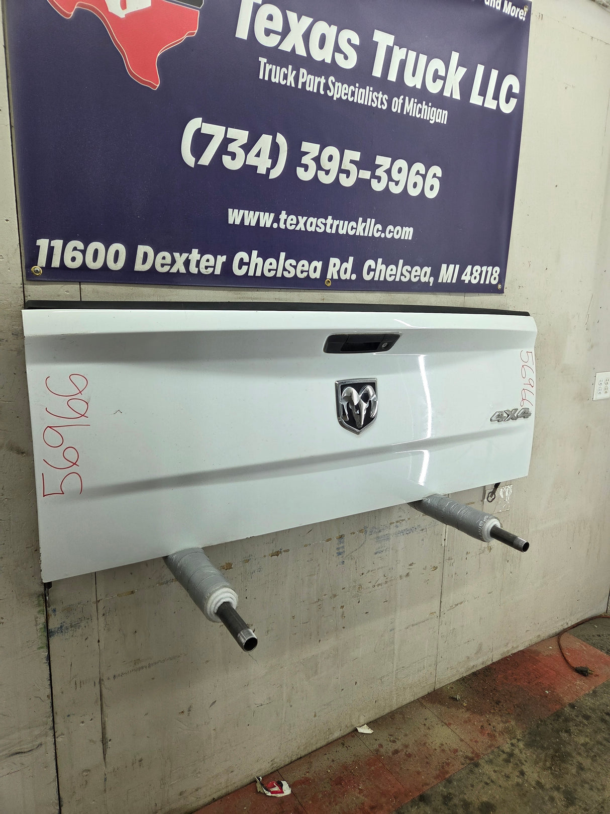 2009-2018 Dodge Ram 4th Gen 1500 2500 3500 Tailgate