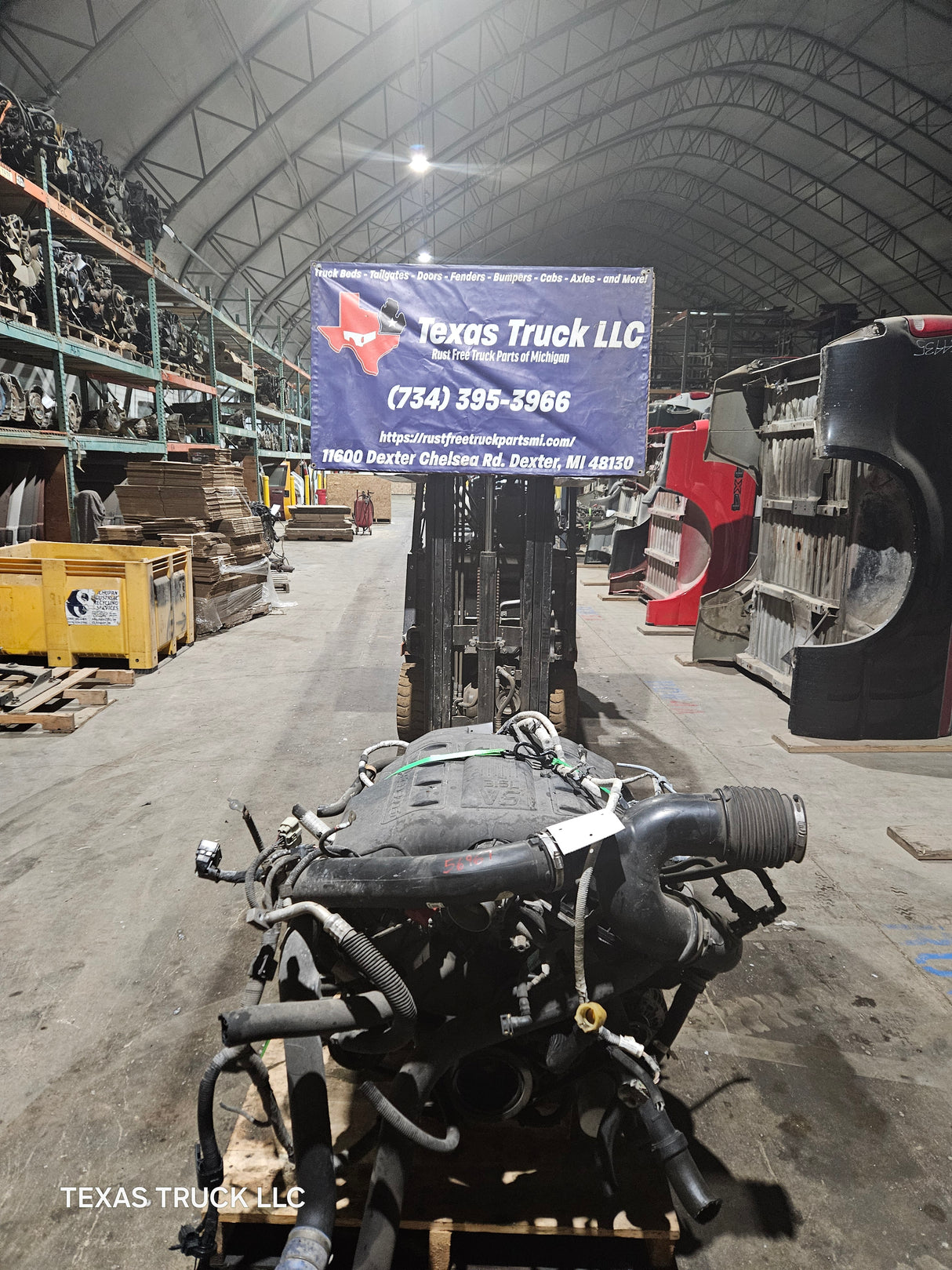 2015 Ford F150 3.5L Eco Boost Gas Engine 212k Miles Runs Good