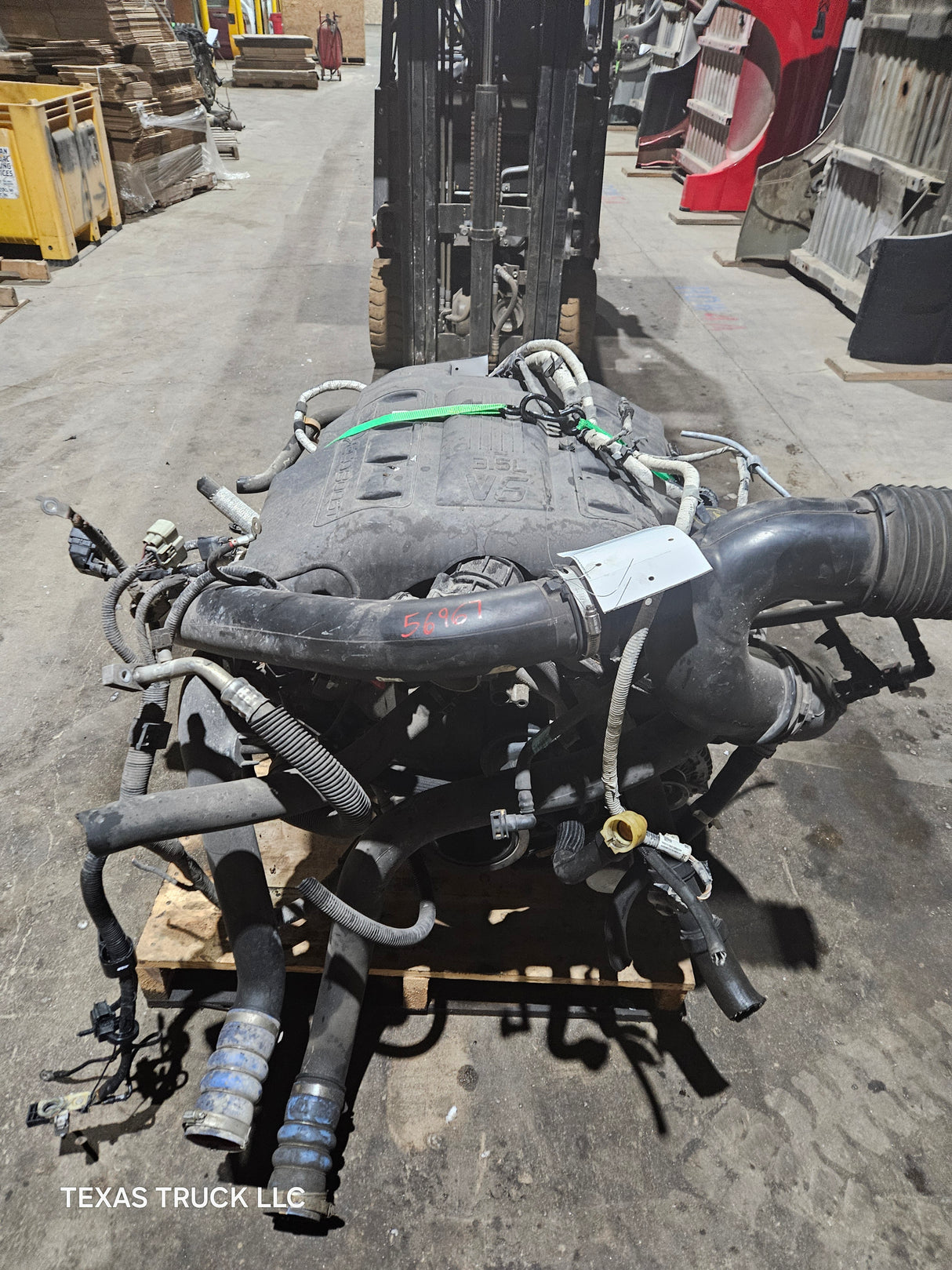 2015 Ford F150 3.5L Eco Boost Gas Engine 212k Miles Runs Good