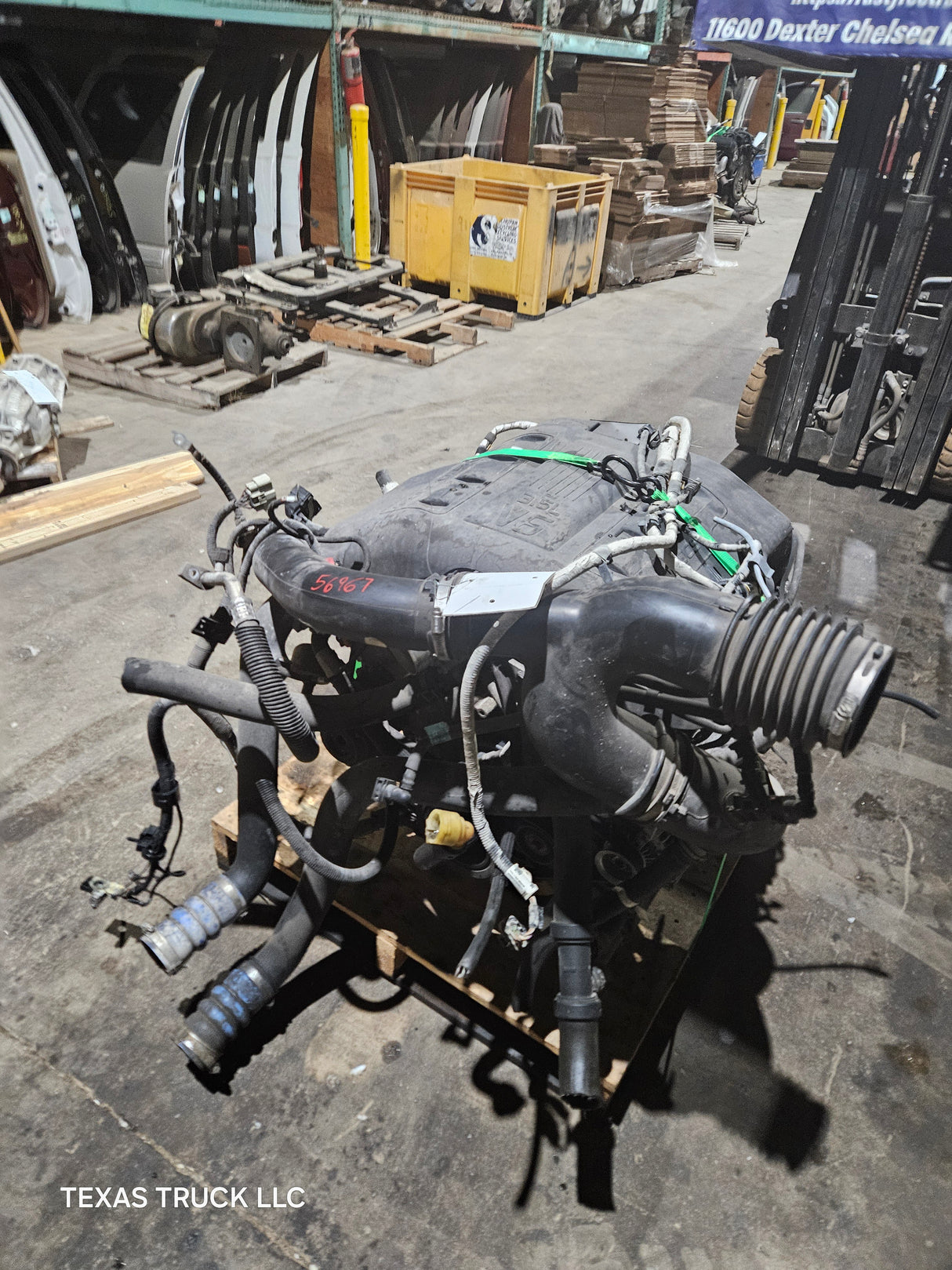 2015 Ford F150 3.5L Eco Boost Gas Engine 212k Miles Runs Good