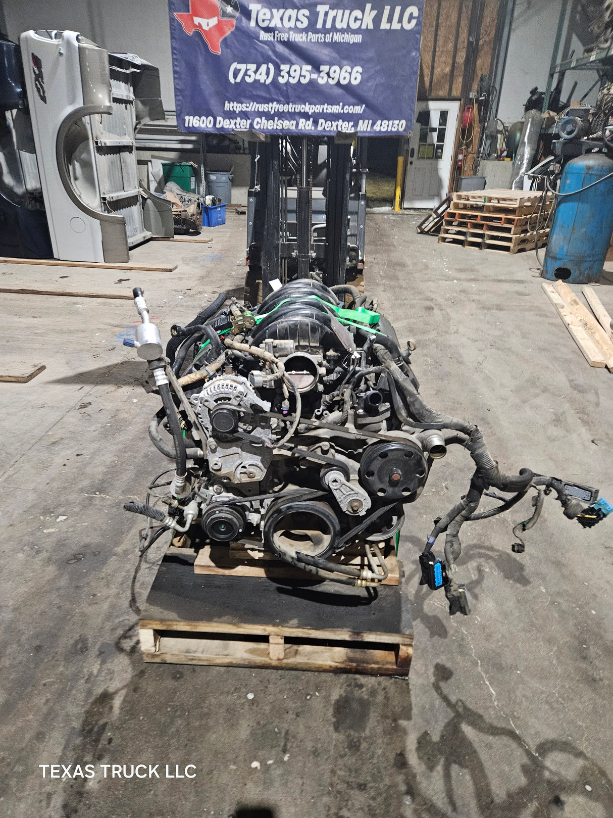 2014 Chevrolet GMC 1500 5.3L Aluminum Block Engine LS Vortec Gas Engine Ran Knocked